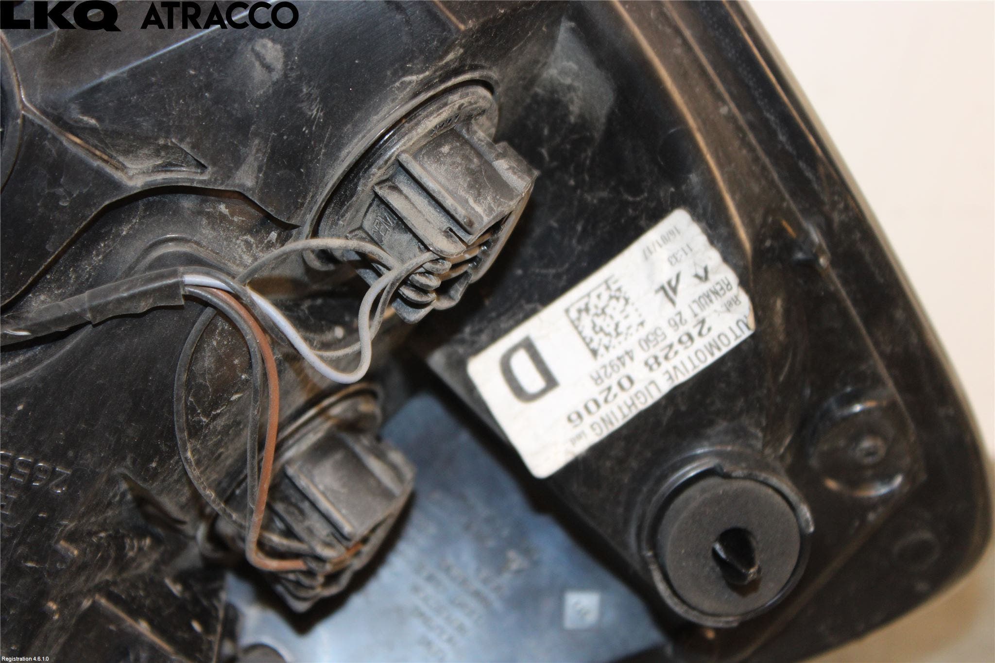 Renault ZOE/E-TECH 13- Baklykt Høyre