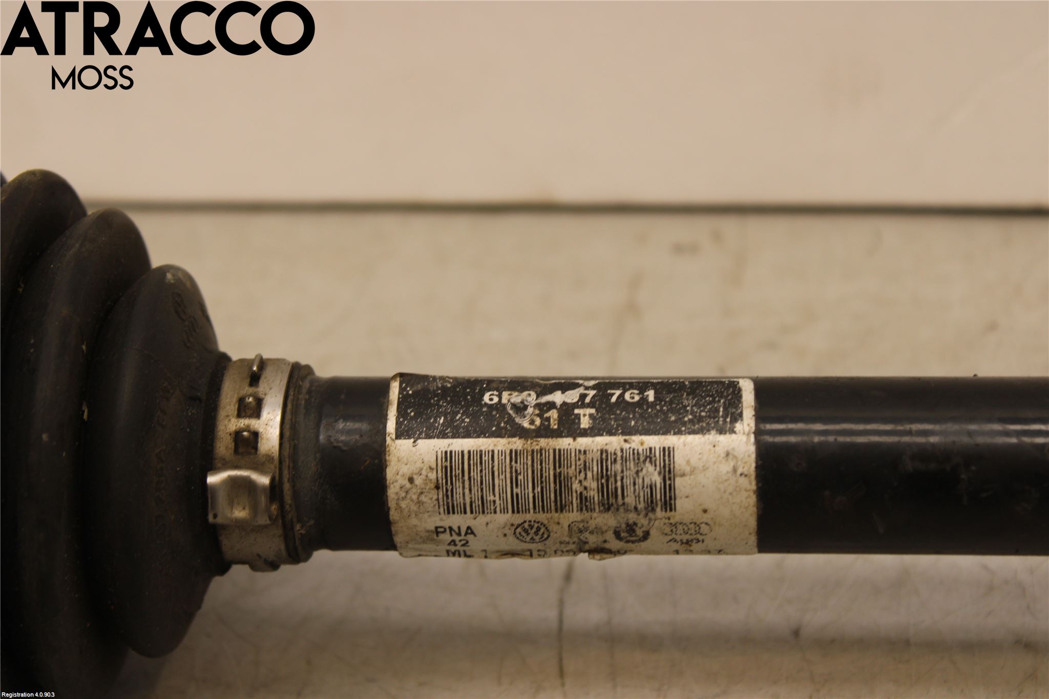 Volkswagen VW POLO 10-17 Drivaksel Foran Kompl Venstre