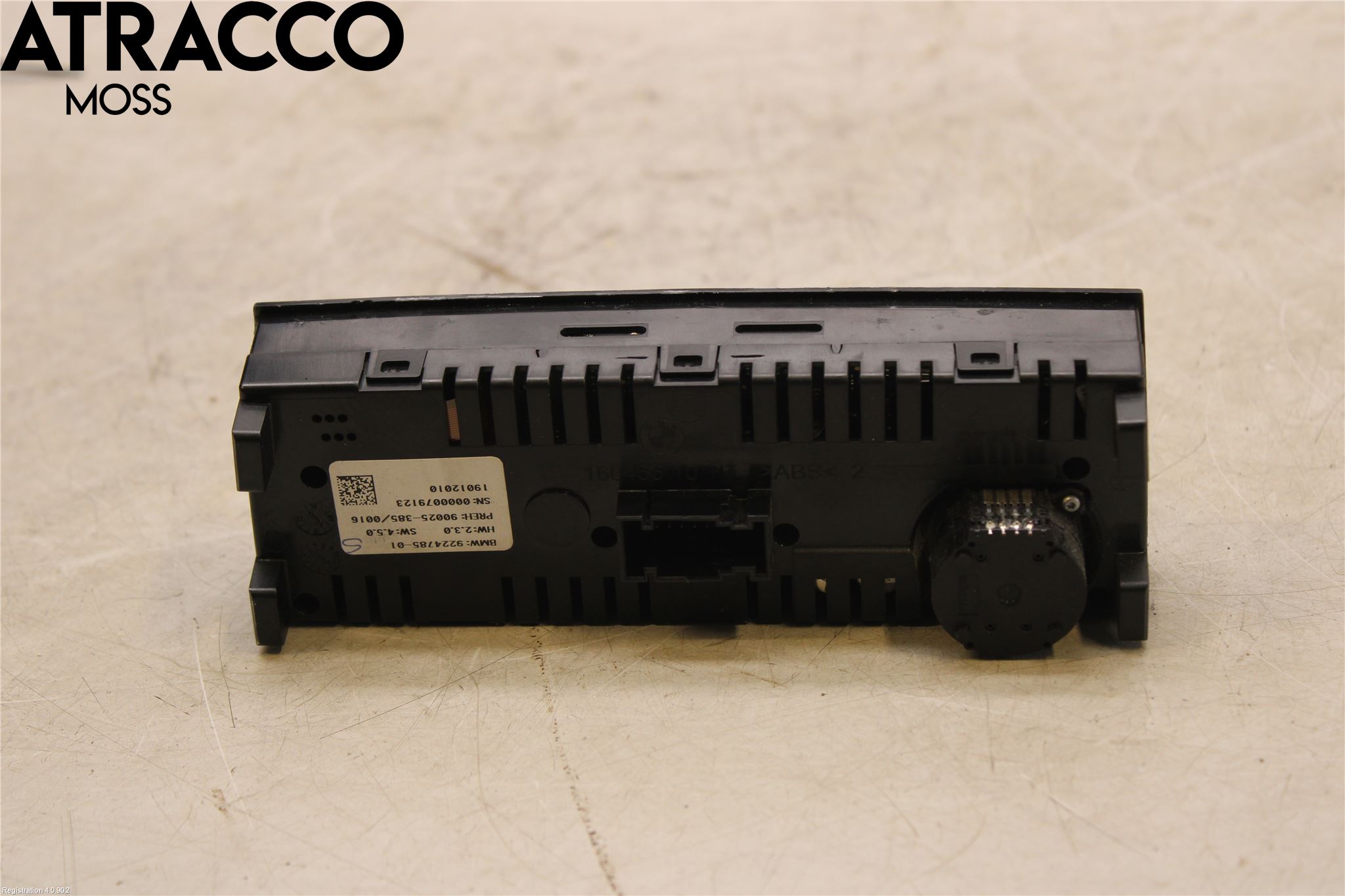 BMW 7 F01/02/03/04 09-15 Varme Ac Betjening-Display