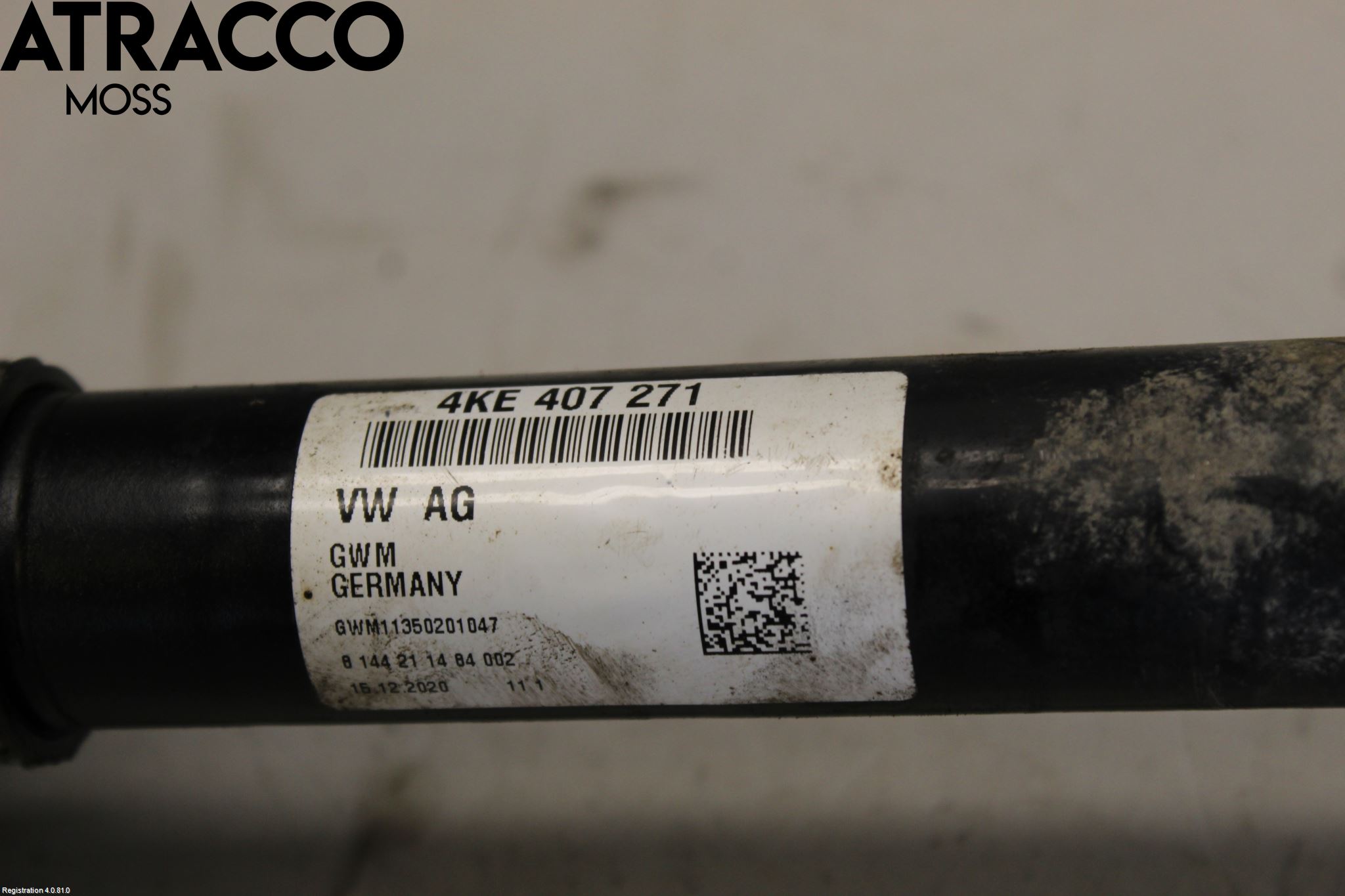 Audi E-TRON, S GE 19- Drivaksel Foran Kompl Venstre