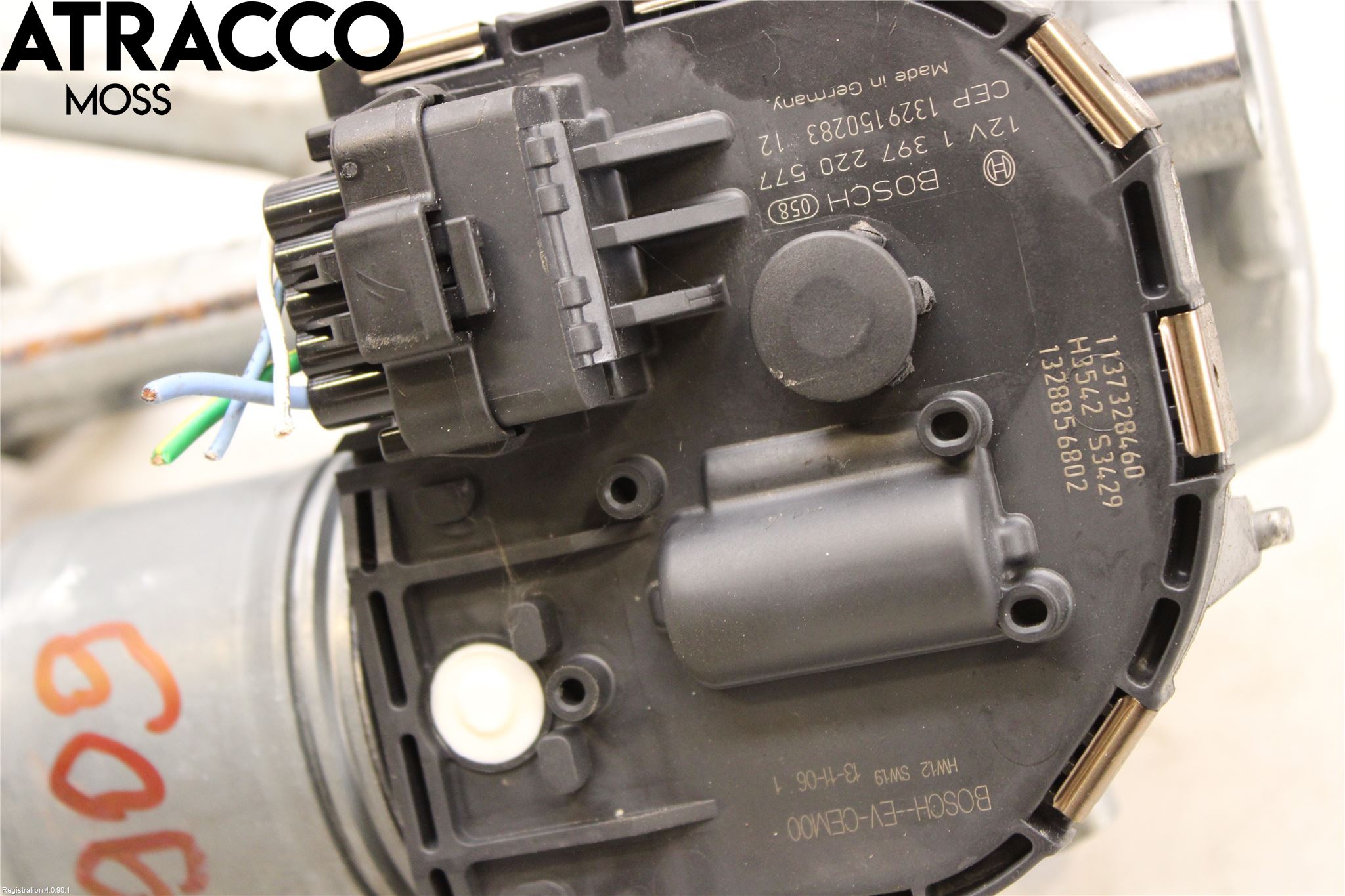 Peugeot 5008 10-16 Viskermotor Frontrute