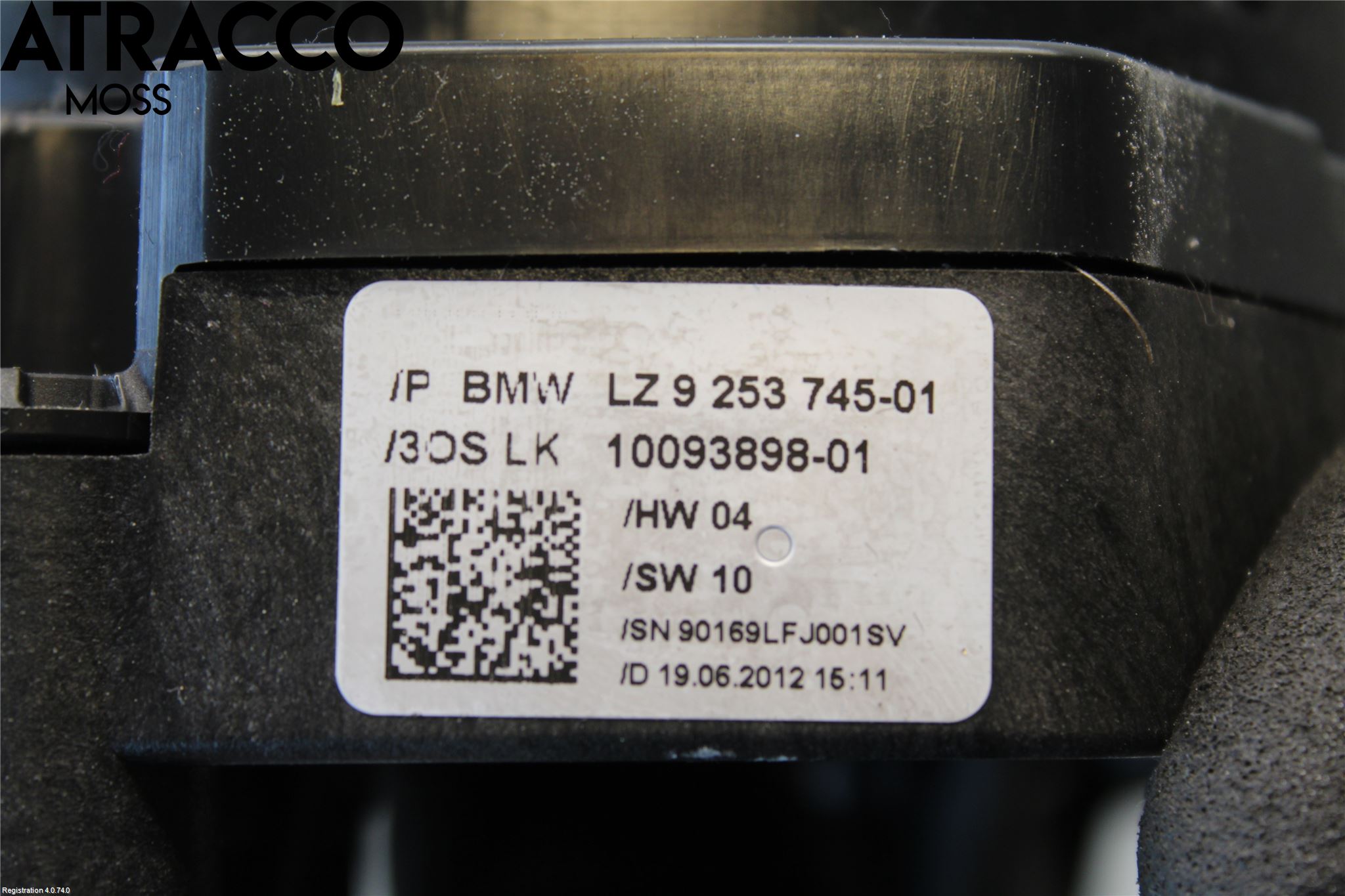 BMW 3 F30/F31/F80 12-19 Bryter Ratt Kombi H Og V