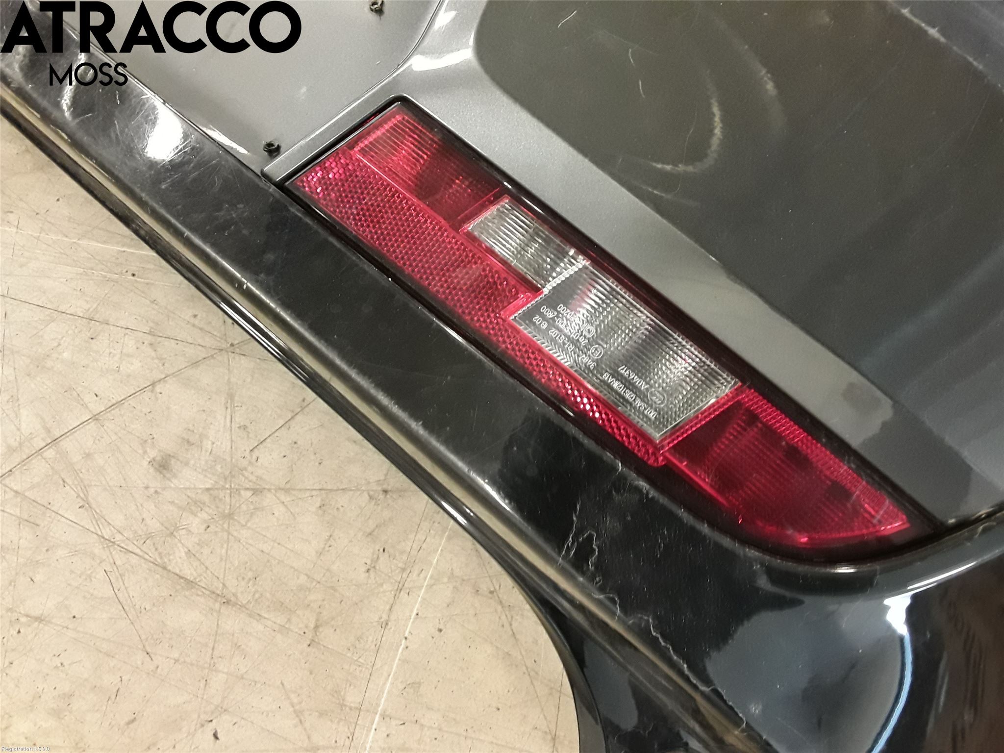 BMW i3 I01 13-22 Støtfanger Bak
