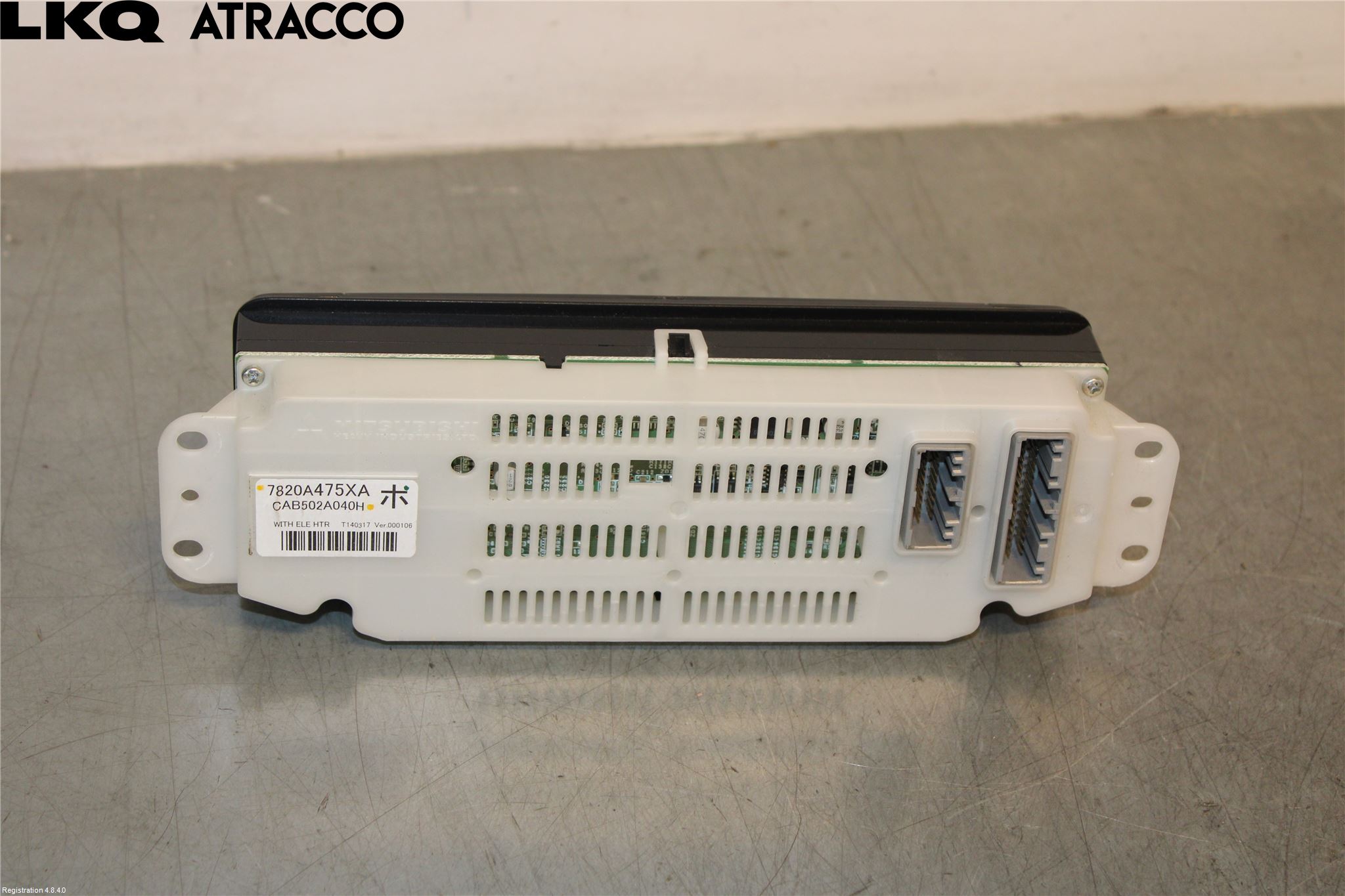 Mitsubishi OUTLANDER 13-21 Varme Ac Betjening-Display