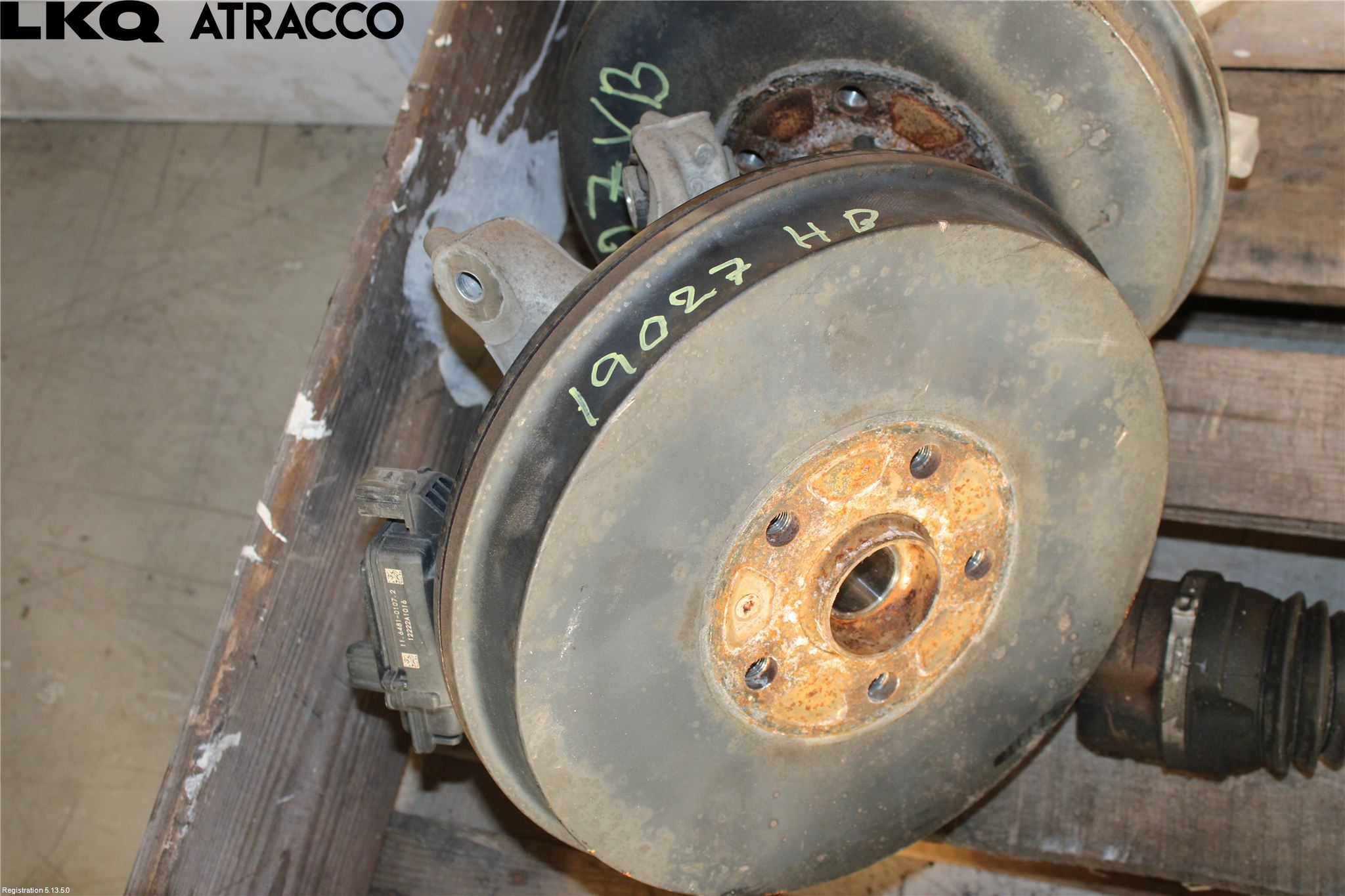 Volkswagen VW ID.4 21- Spindel Hb