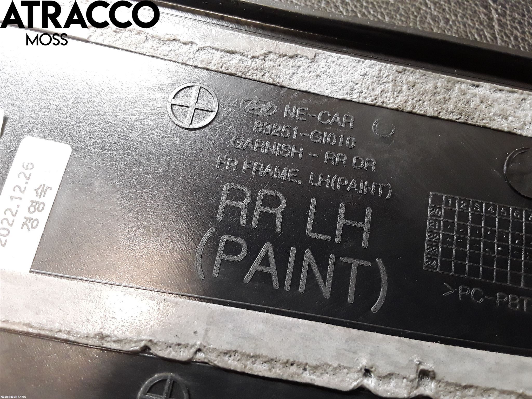 Hyundai IONIQ 5 NE 22- Dør Dekorlist Vb