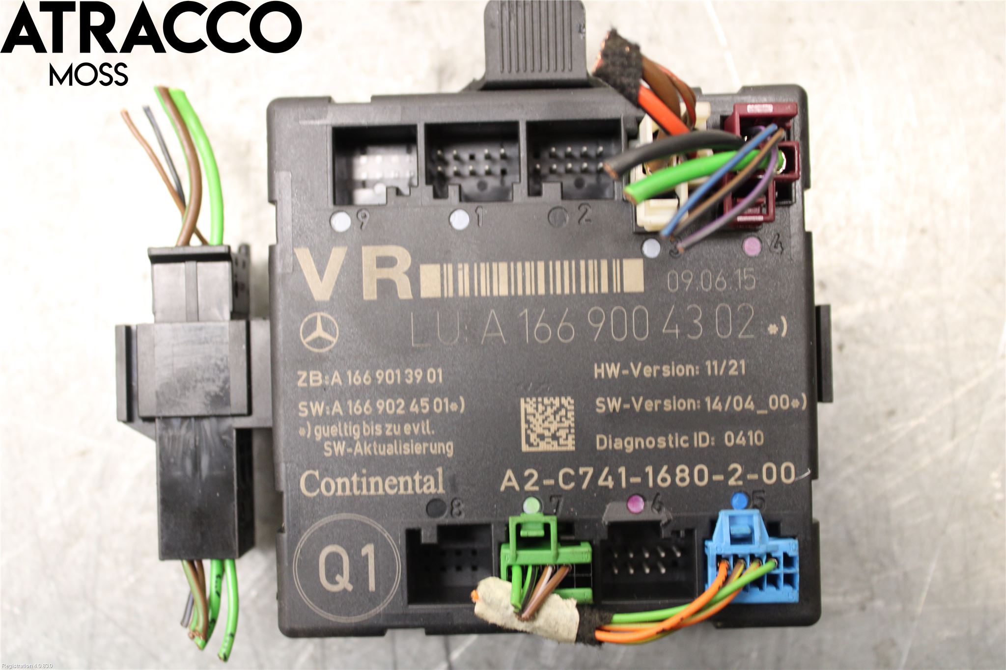 Mercedes-Benz MB B-KLASS (W246/W242) 12-19 Styreenhet Dør