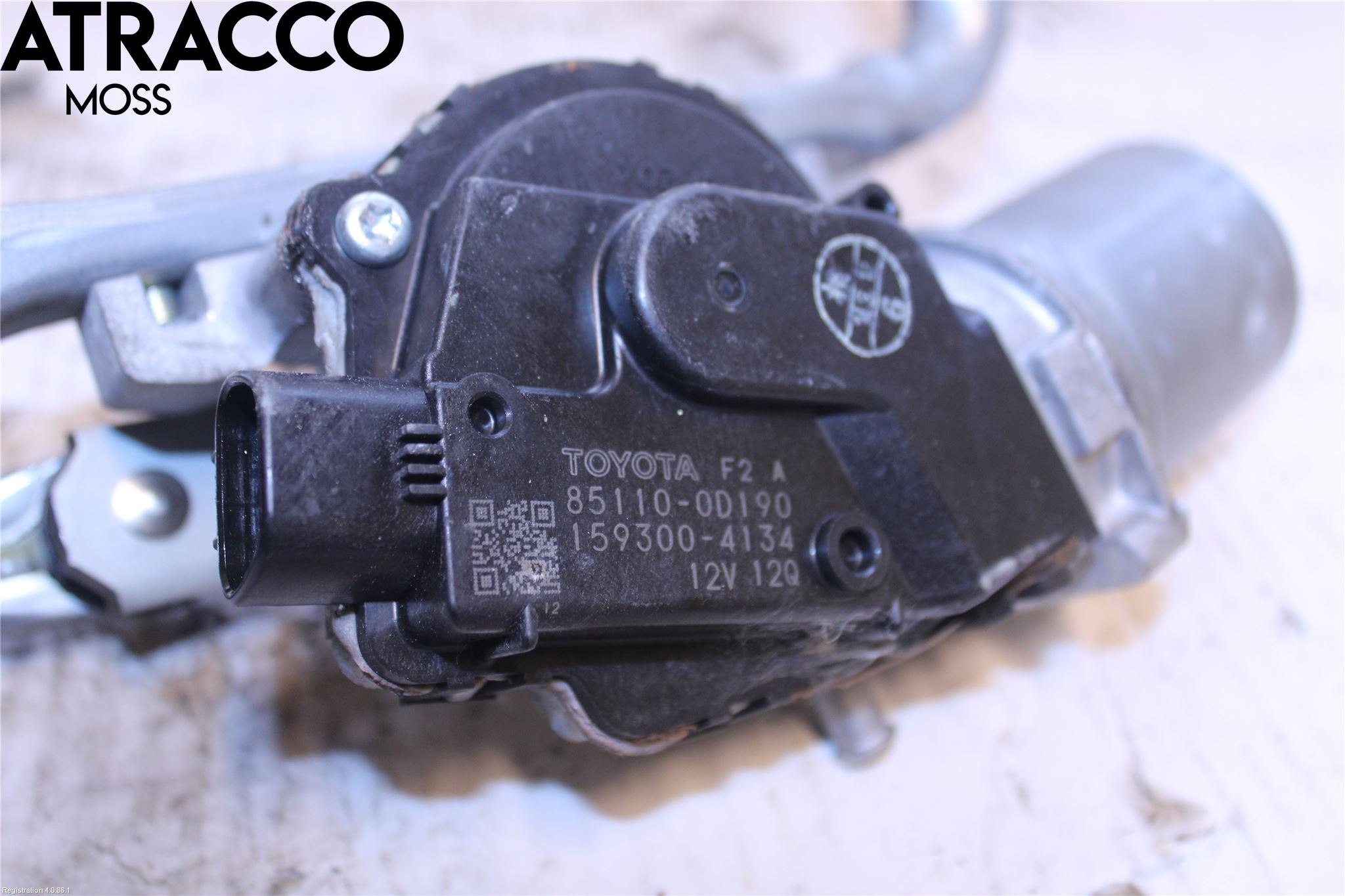 Toyota YARIS XP130 12-14 Viskermotor Frontrute