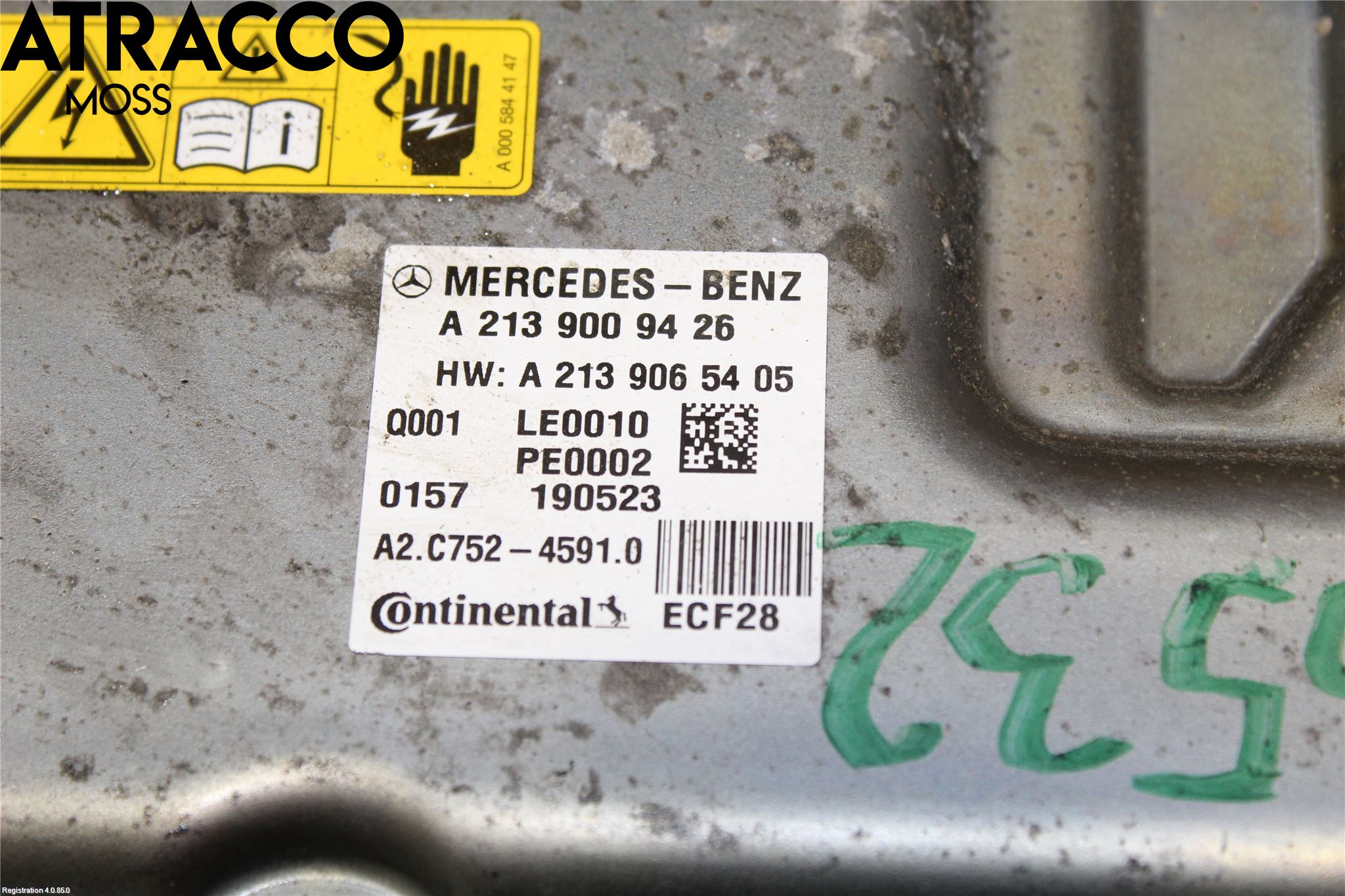 Mercedes-Benz MB E-KLASS (W213) 16-23 Inverter Hybrid