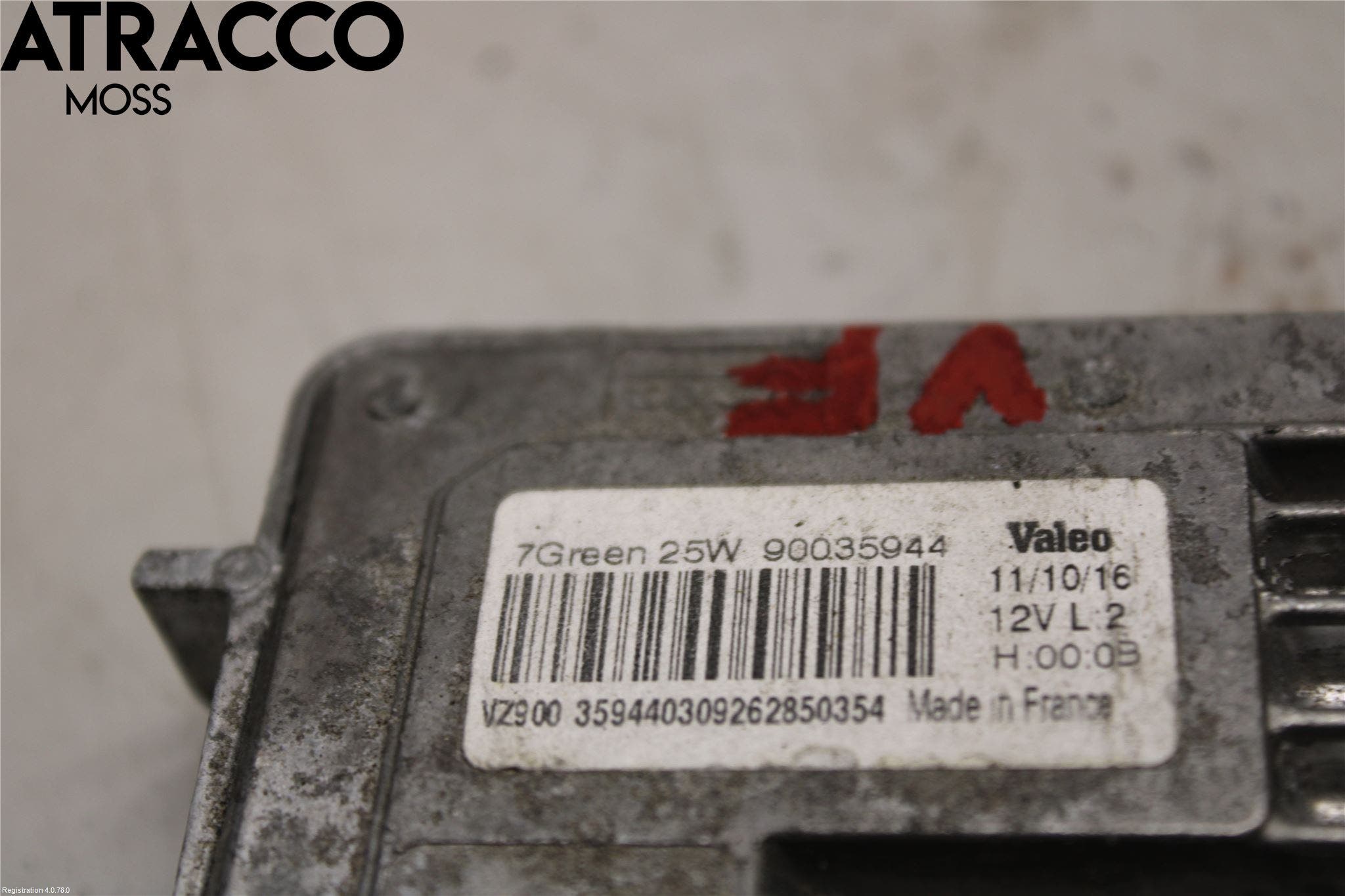 Citroen JUMPY/E-JUMPY 16- Styreenhet Xenon