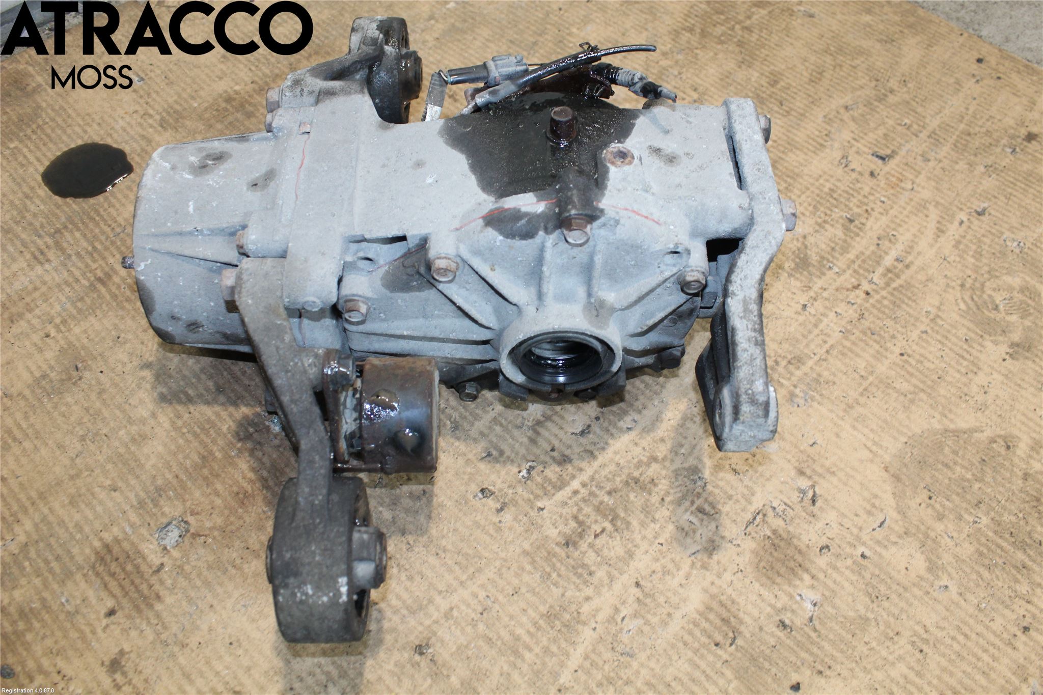 Toyota RAV 4 06-12 Bakaksel Kardang Bak -Diff