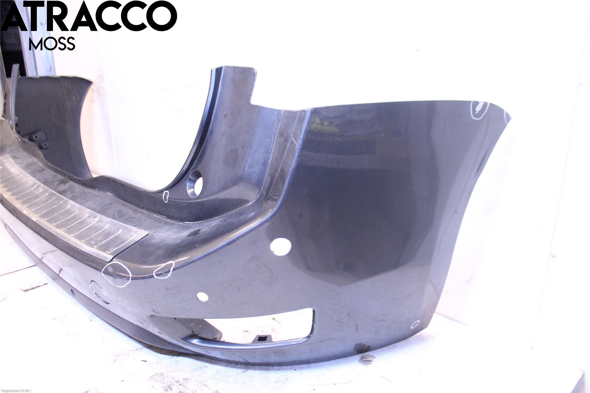 Citroen C4 GRAND PICASSO 14-18 Støtfanger Bak