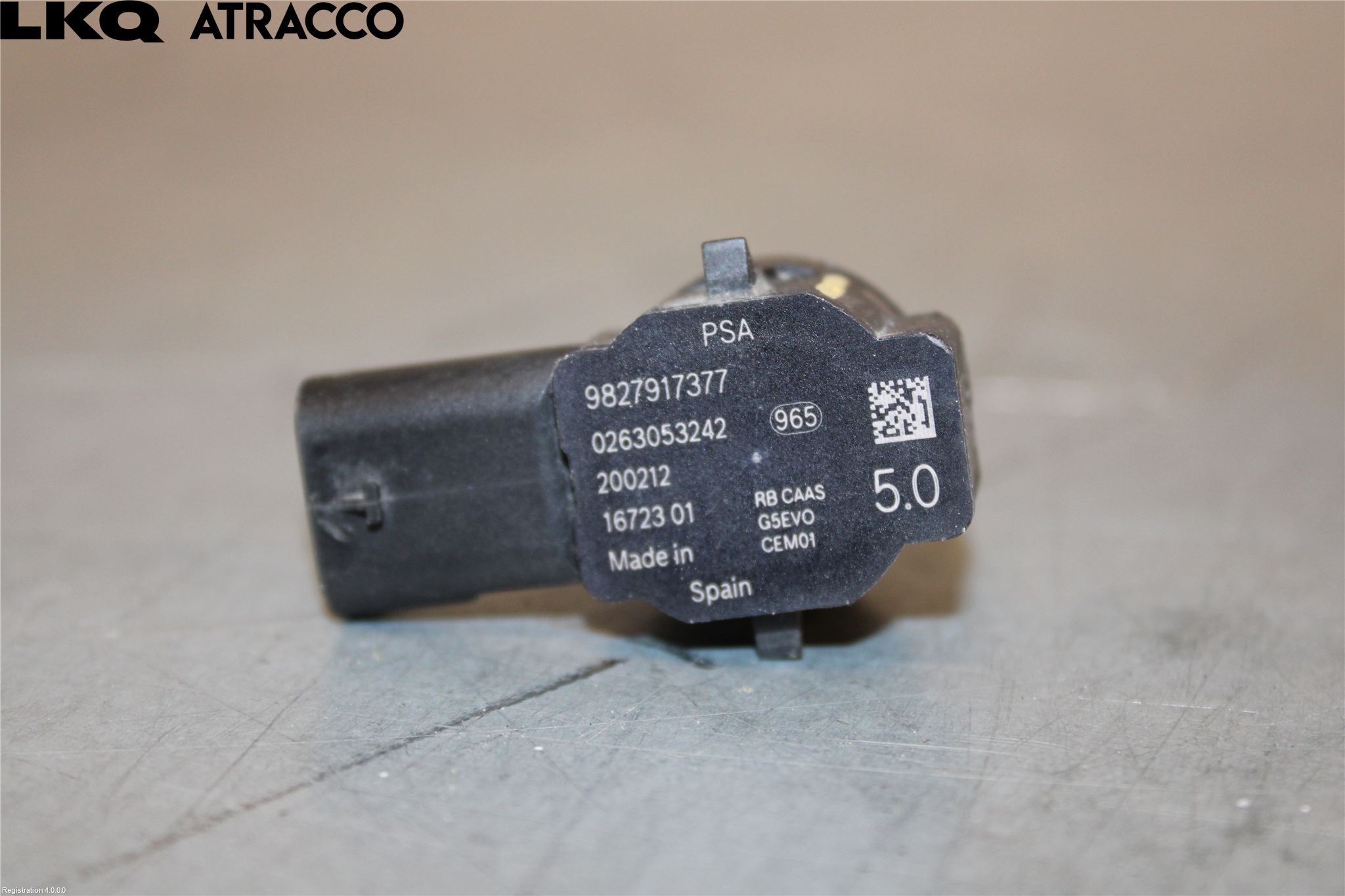 Peugeot 3008 09-16 Sensor Parkering Front
