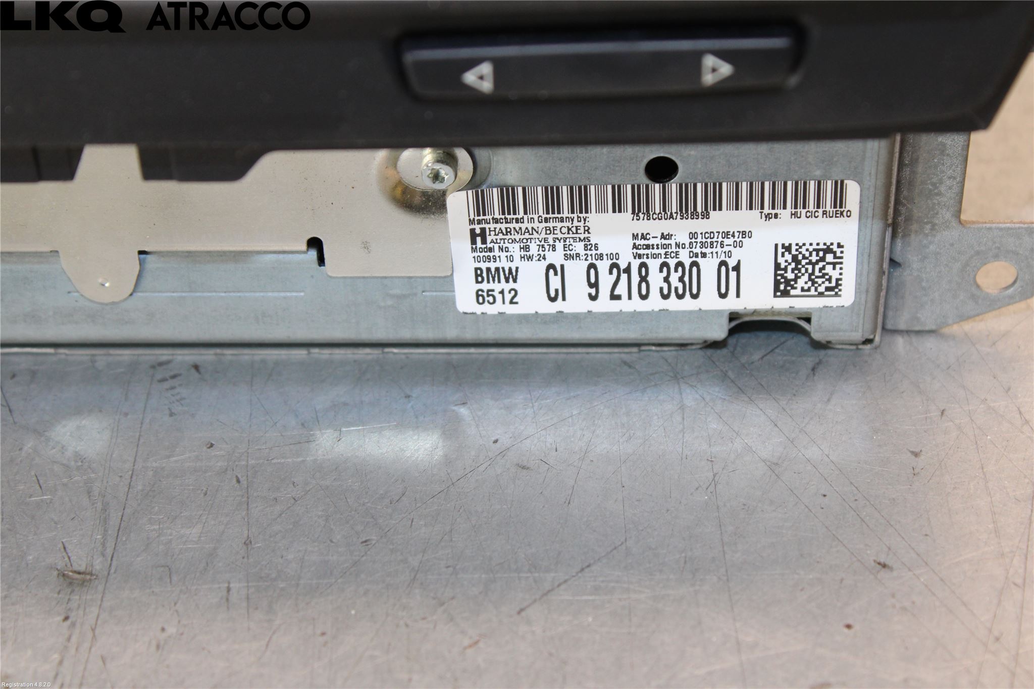 BMW 3 E90/91 SED/TOU 05-12 Stereo Radio Med Cd