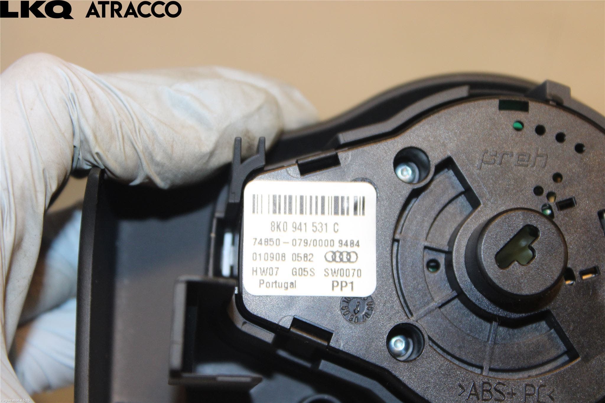 Audi A4/S4 08-11 Bryter Hovedlys