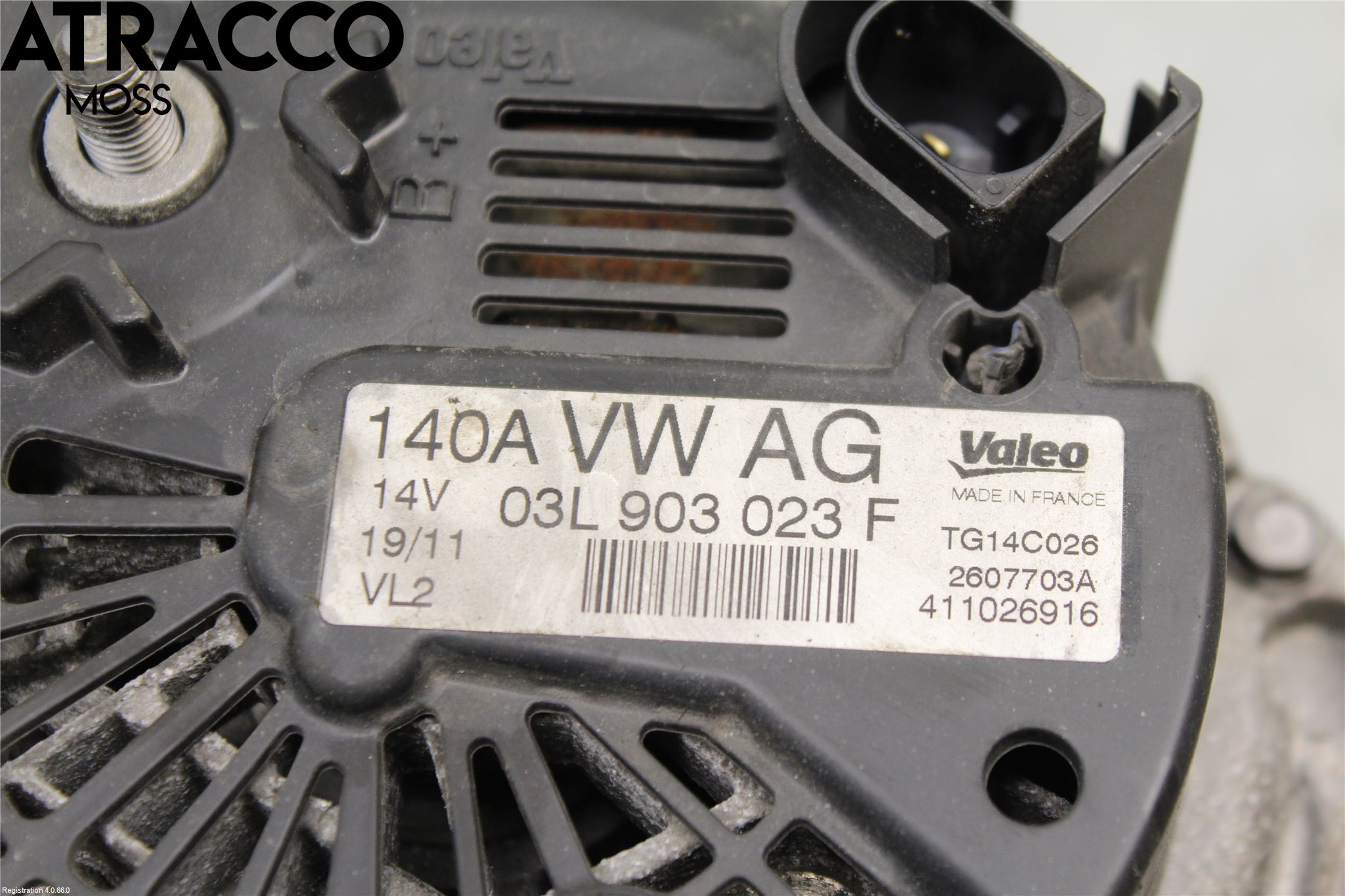 Volkswagen VW GOLF VI 09-13 Dynamo