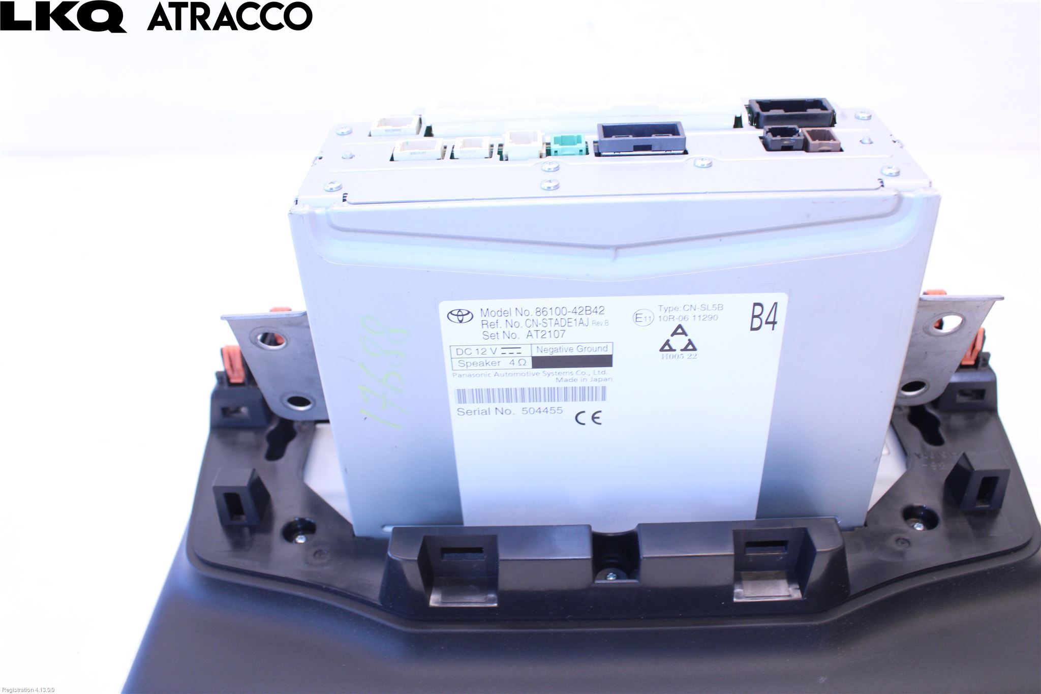 Toyota bZ4X EA10 22- Multifunktionsdisplay