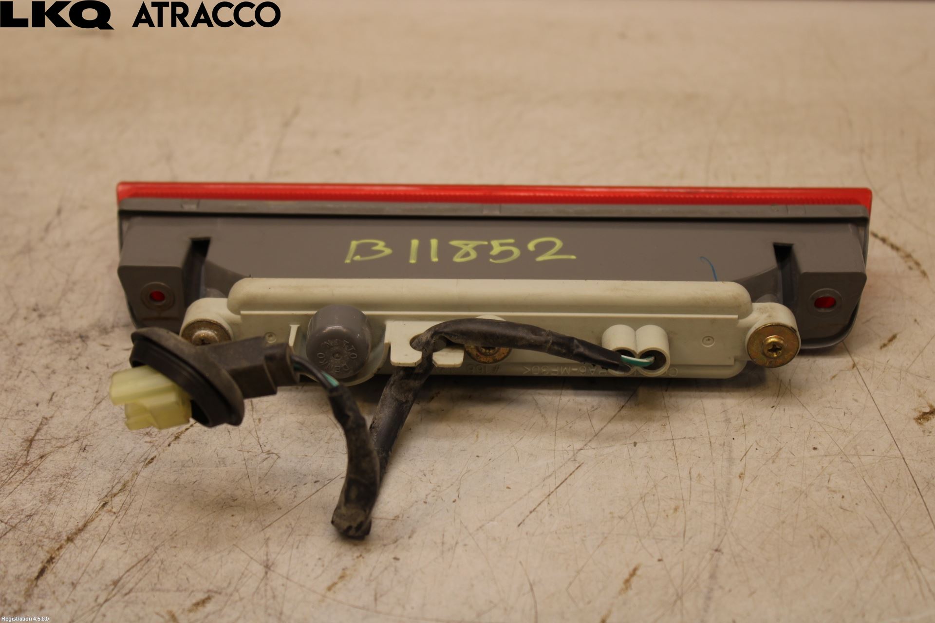 Honda LAST Bremselys Bakrute