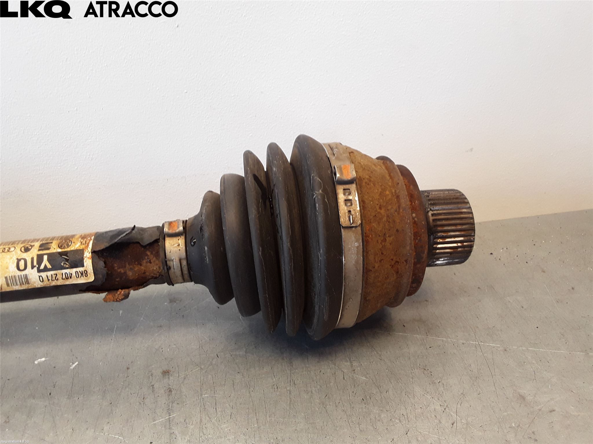 Volkswagen VW GOLF / E-GOLF VII 13-20 Drivaksel Foran Kompl  V = H