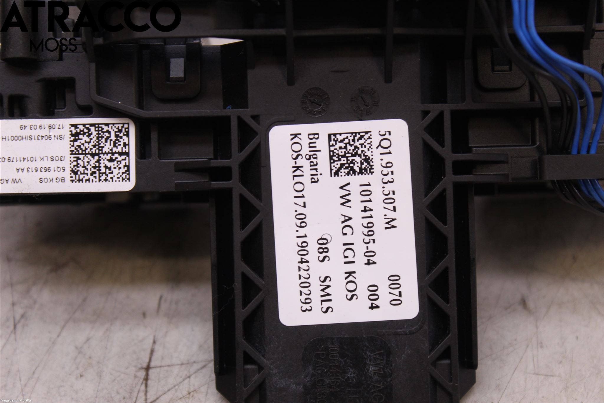 Volkswagen VW GOLF / E-GOLF VII 13-20 Bryter Ratt Kombi H Og V