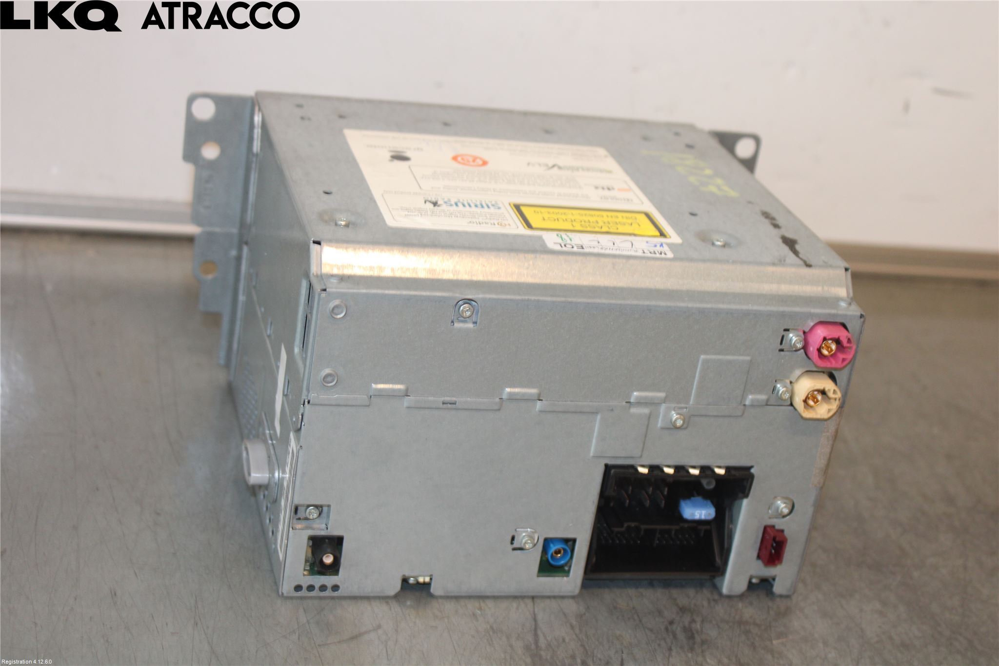 BMW 3 F30/F31/F80 12-19 Stereo Radio Med Cd