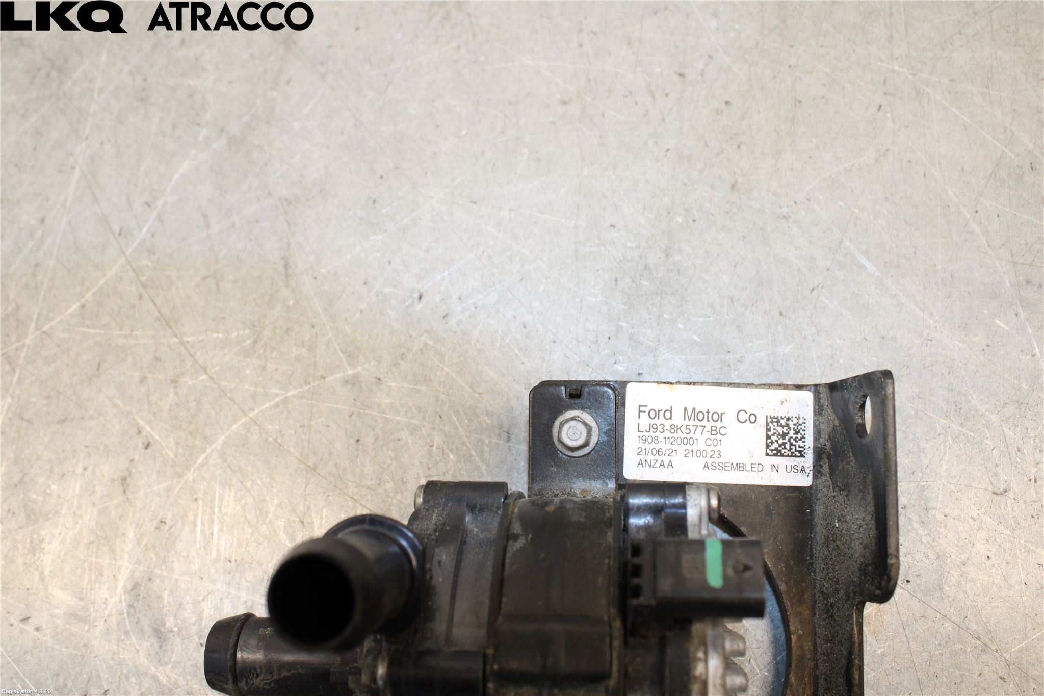 Ford MUSTANG Mach-E 21- Vannpumpe