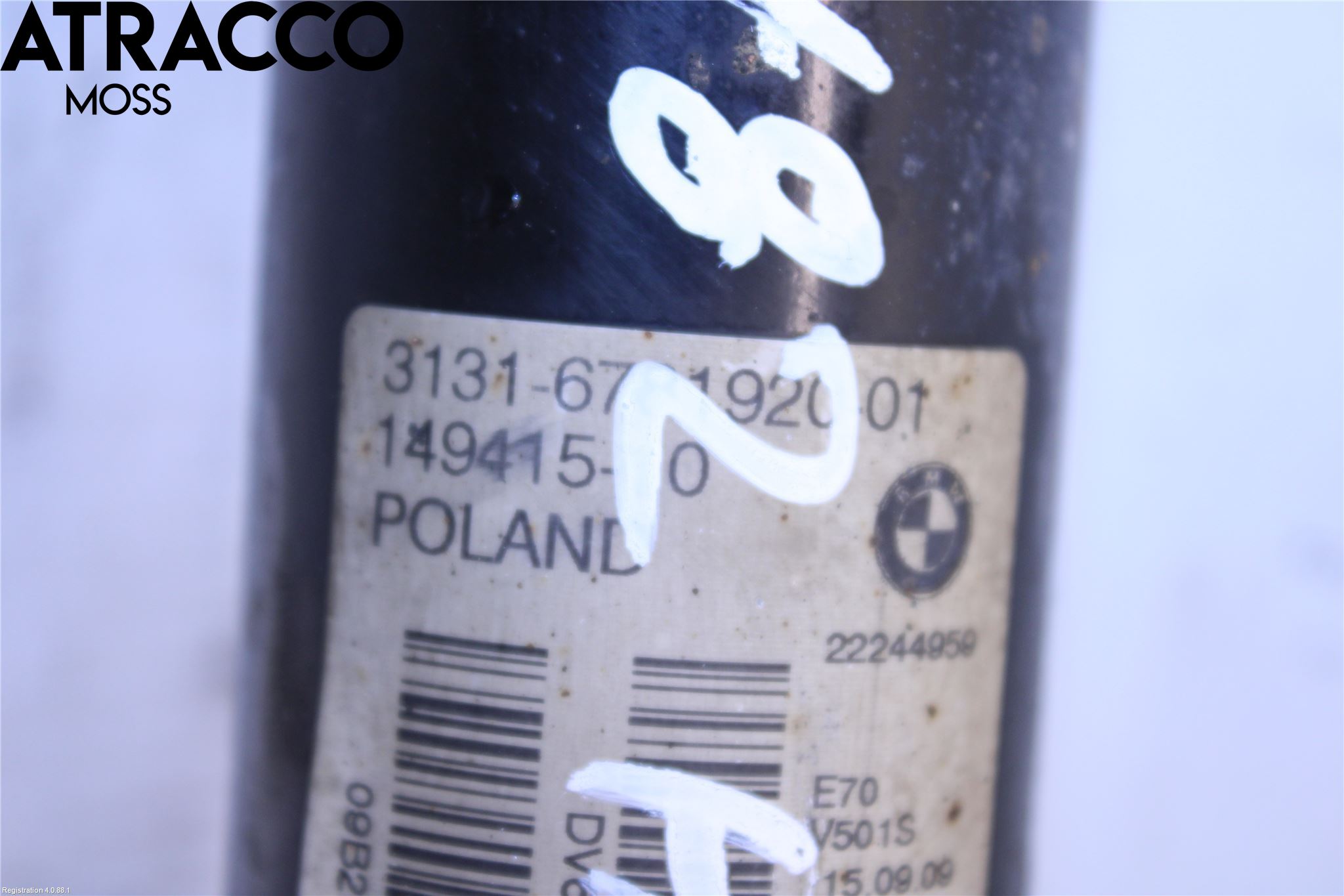 BMW X5 E70 07-13 Fjærbein Foran