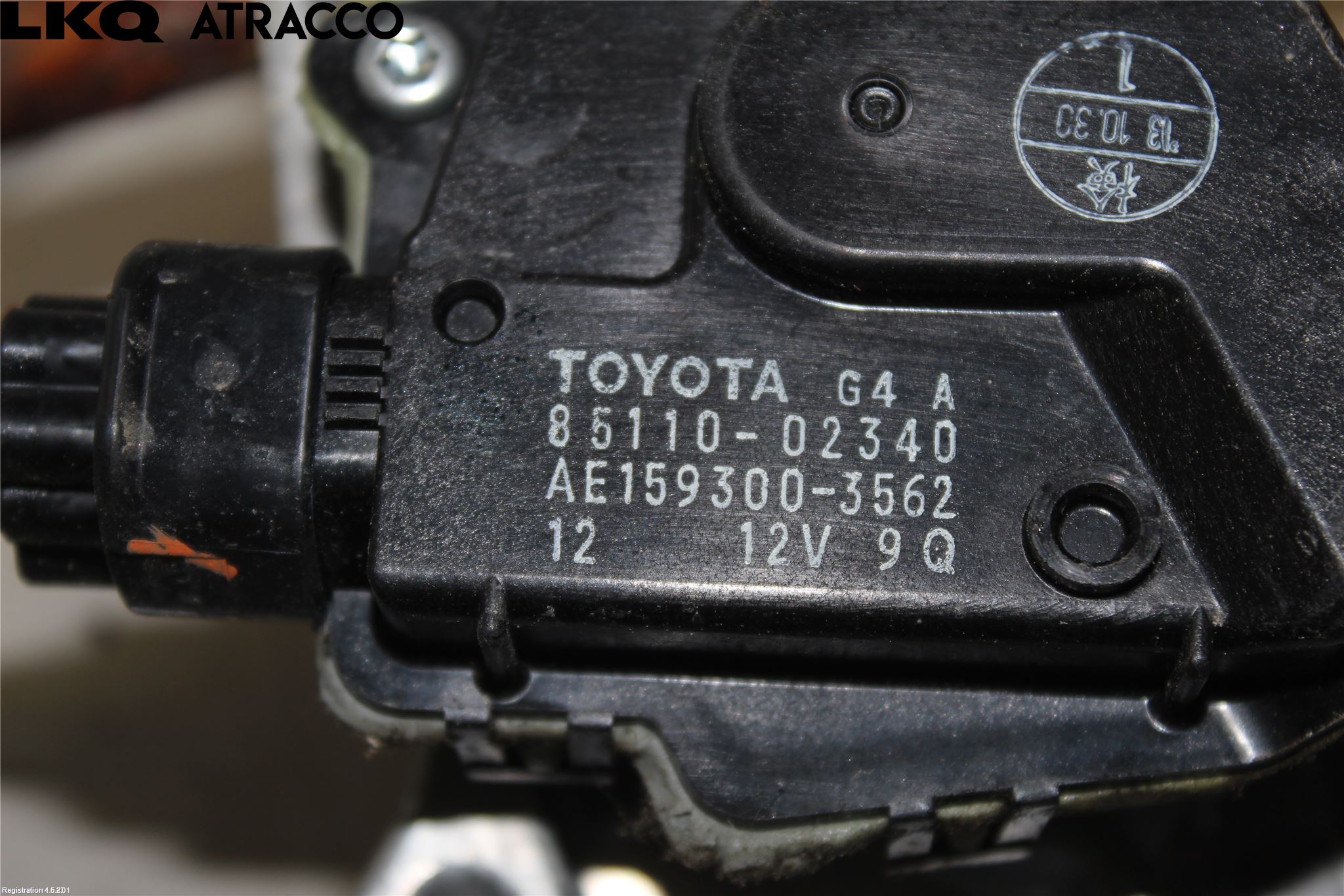 Toyota AURIS 13-19 Viskermotor Frontrute