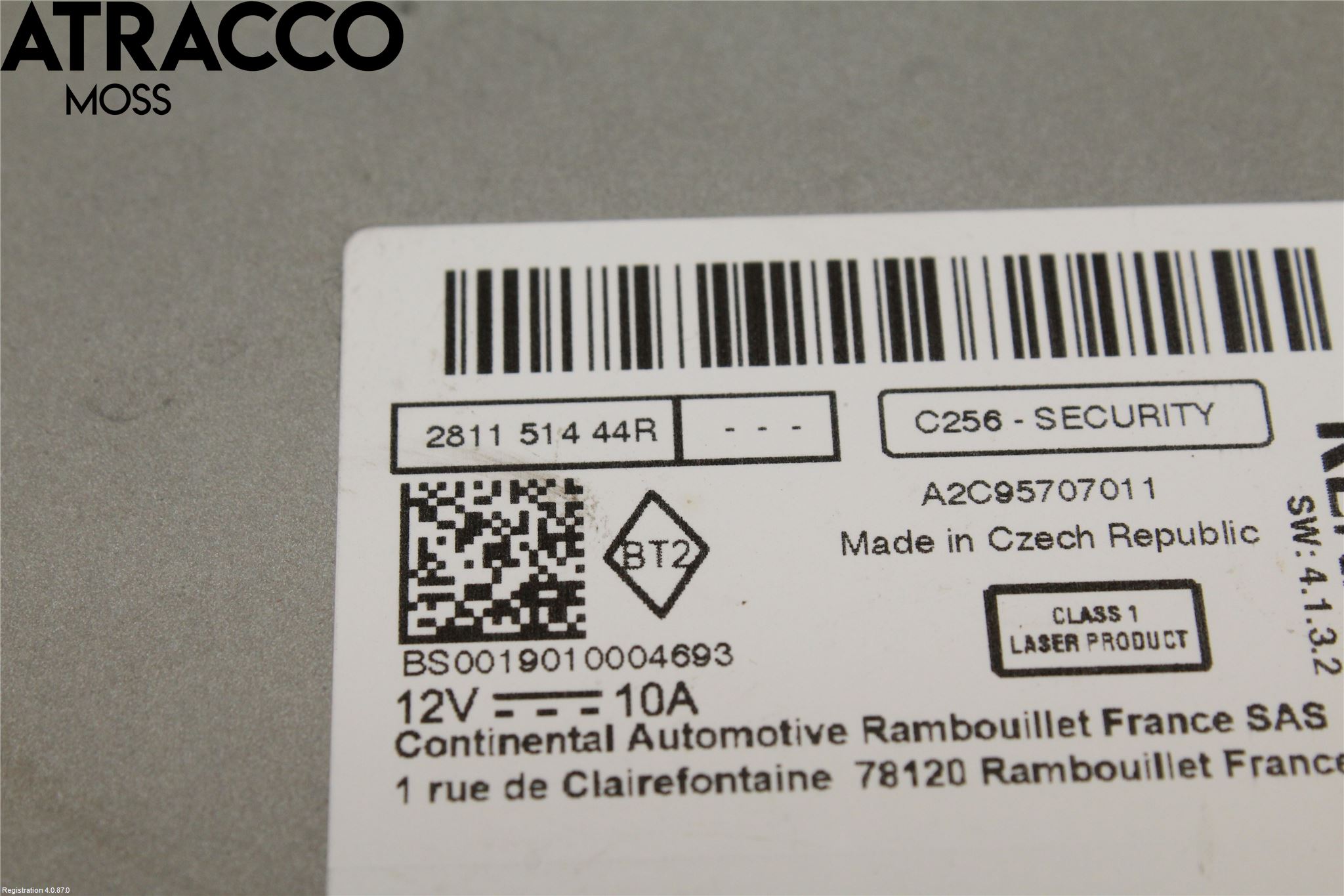 Renault KANGOO II 15-21 Stereo Radio