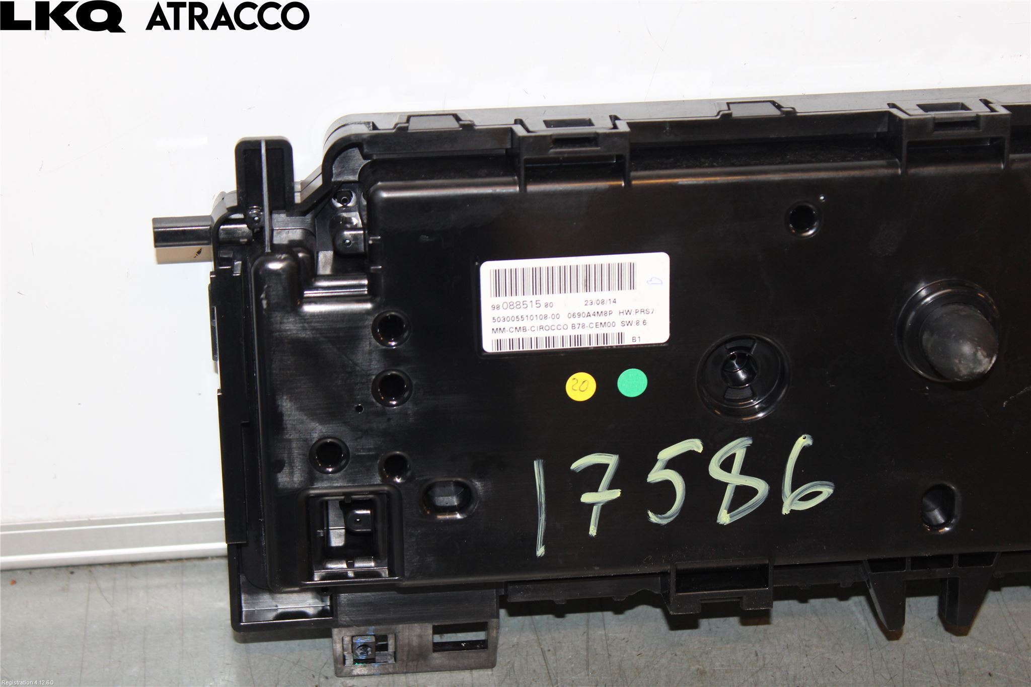 Citroen C4 GRAND PICASSO 14-18 Instr Kombinert