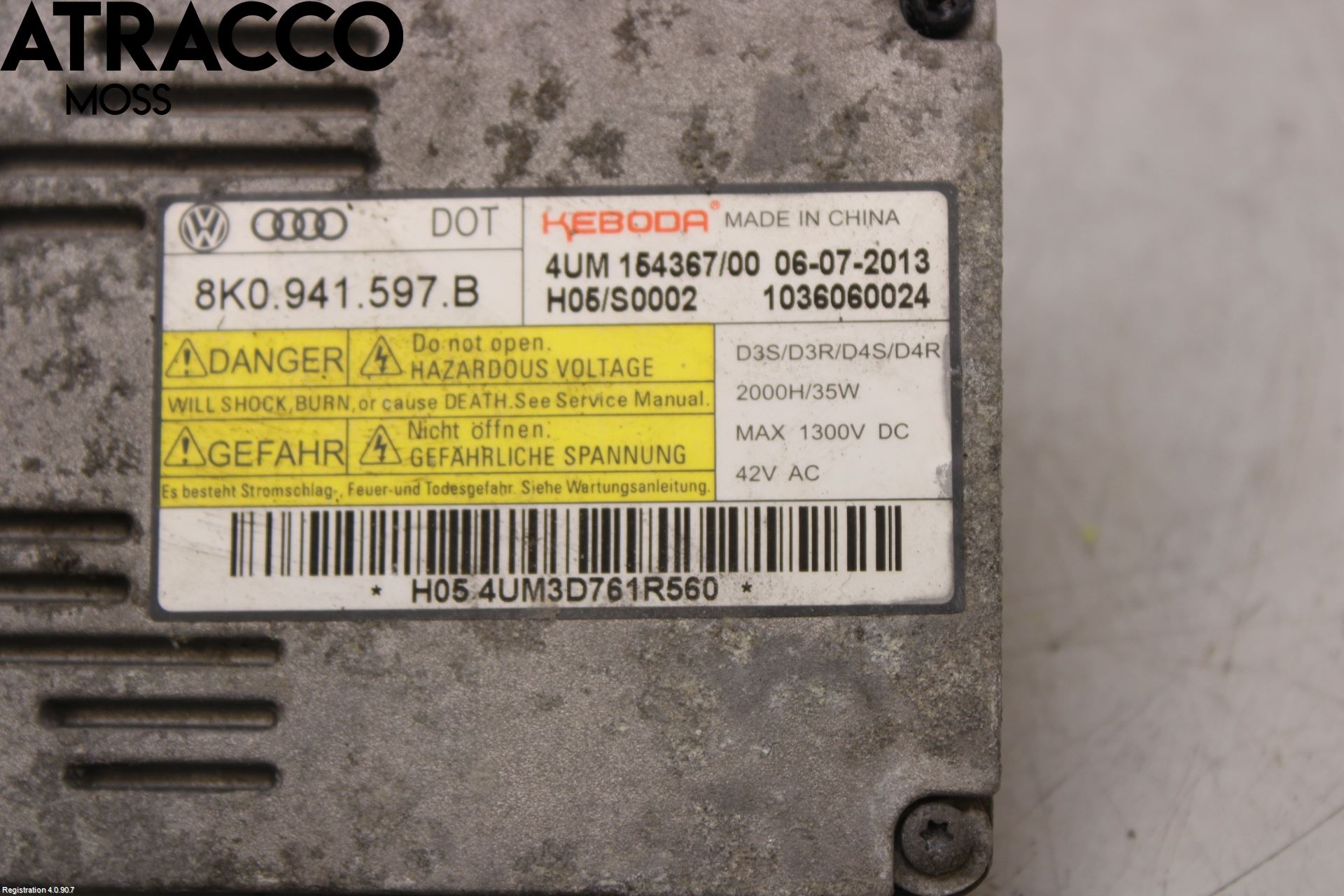 Audi A3/S3 05-13 Styreenhet Xenon