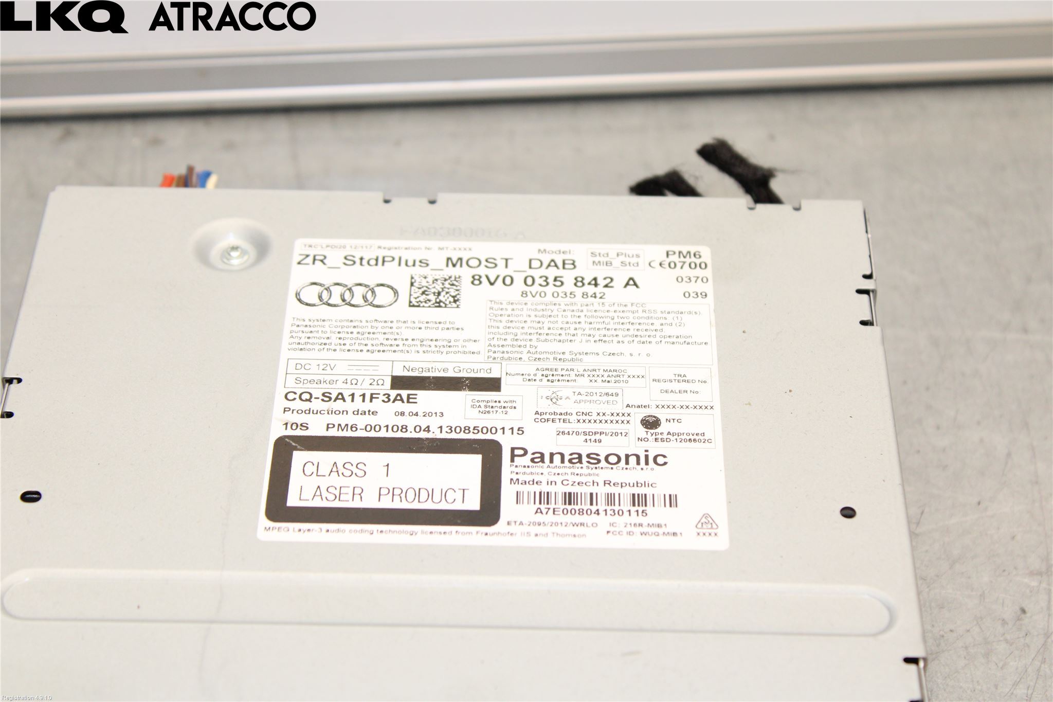 Audi A3/S3 05-13 Stereo Radio