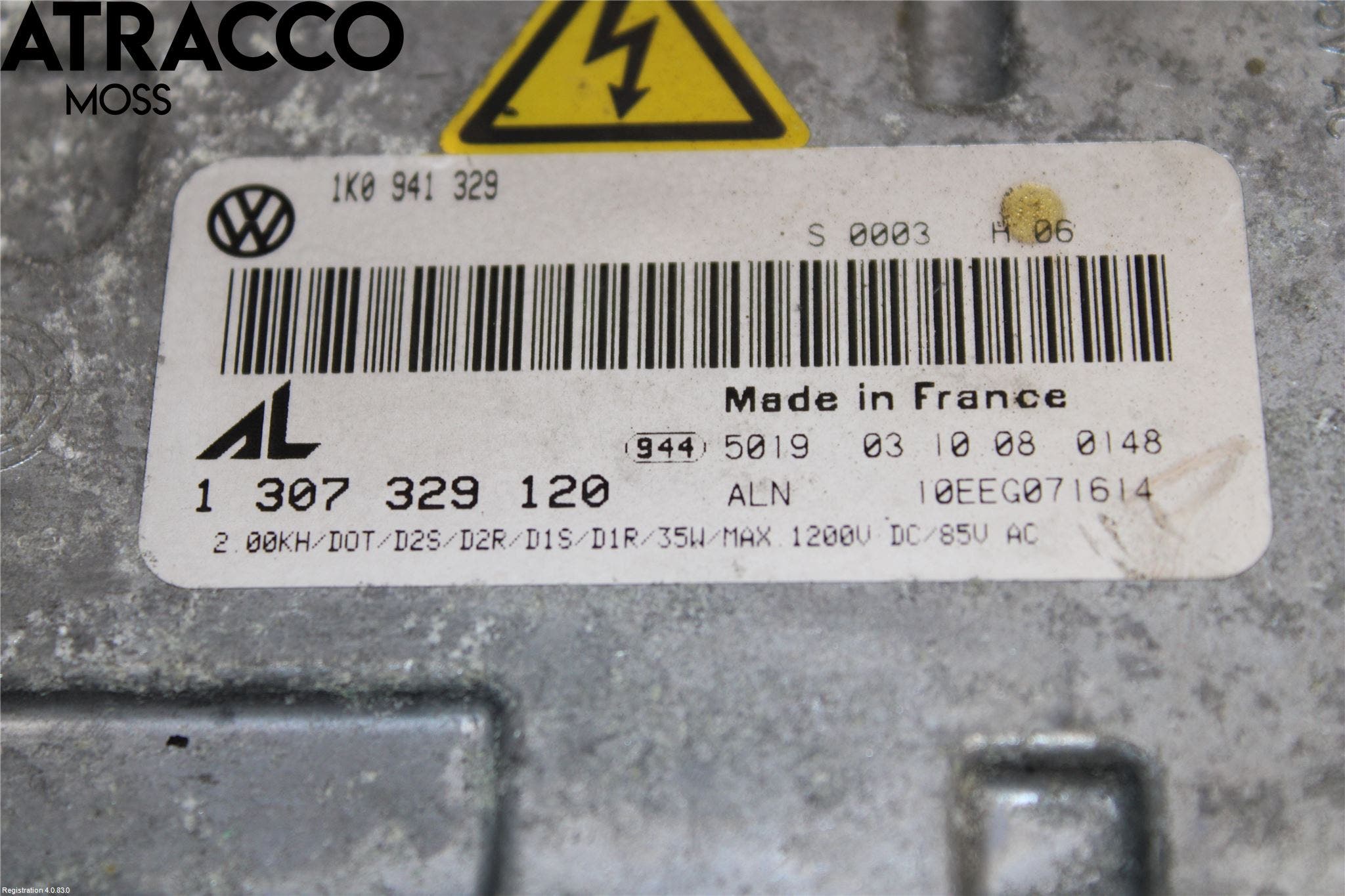 Volkswagen VW TOURAN 03-10 Styreenhet Xenon