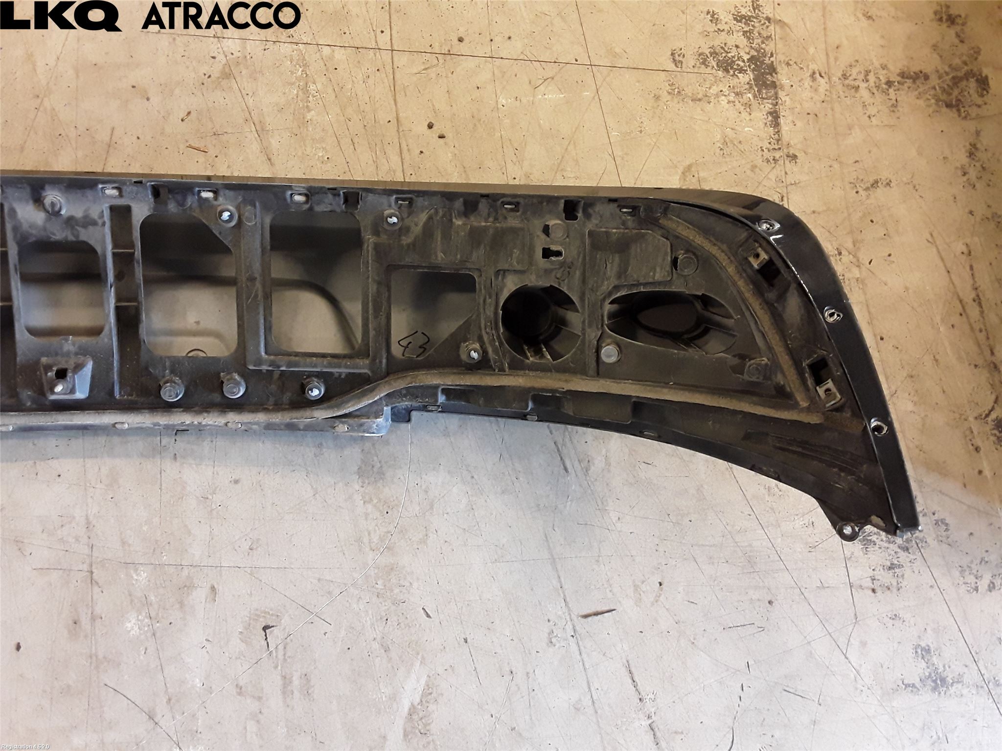 Opel INSIGNIA 09-16 Støtfanger Bak