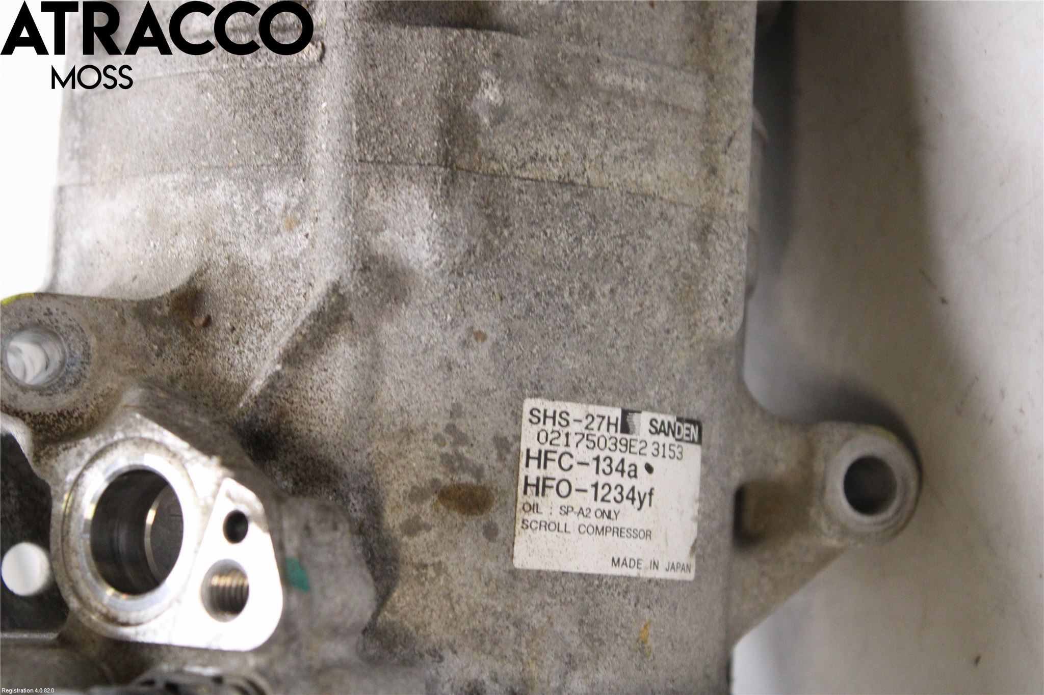 MG ZS EV 20- Varme Ac Kompressor