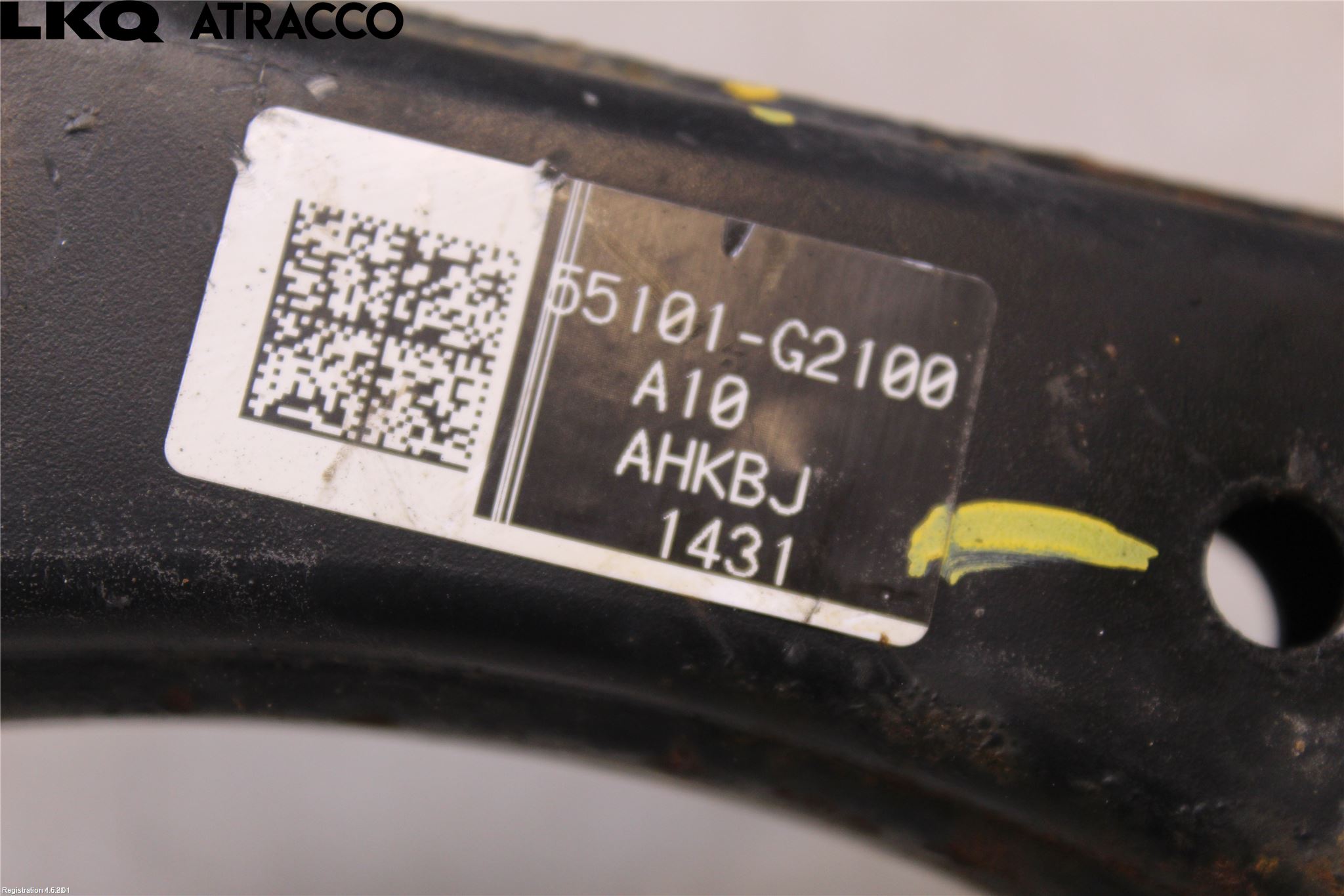 Kia NIRO (DE) 17-22 Bærearm Bak Høyre