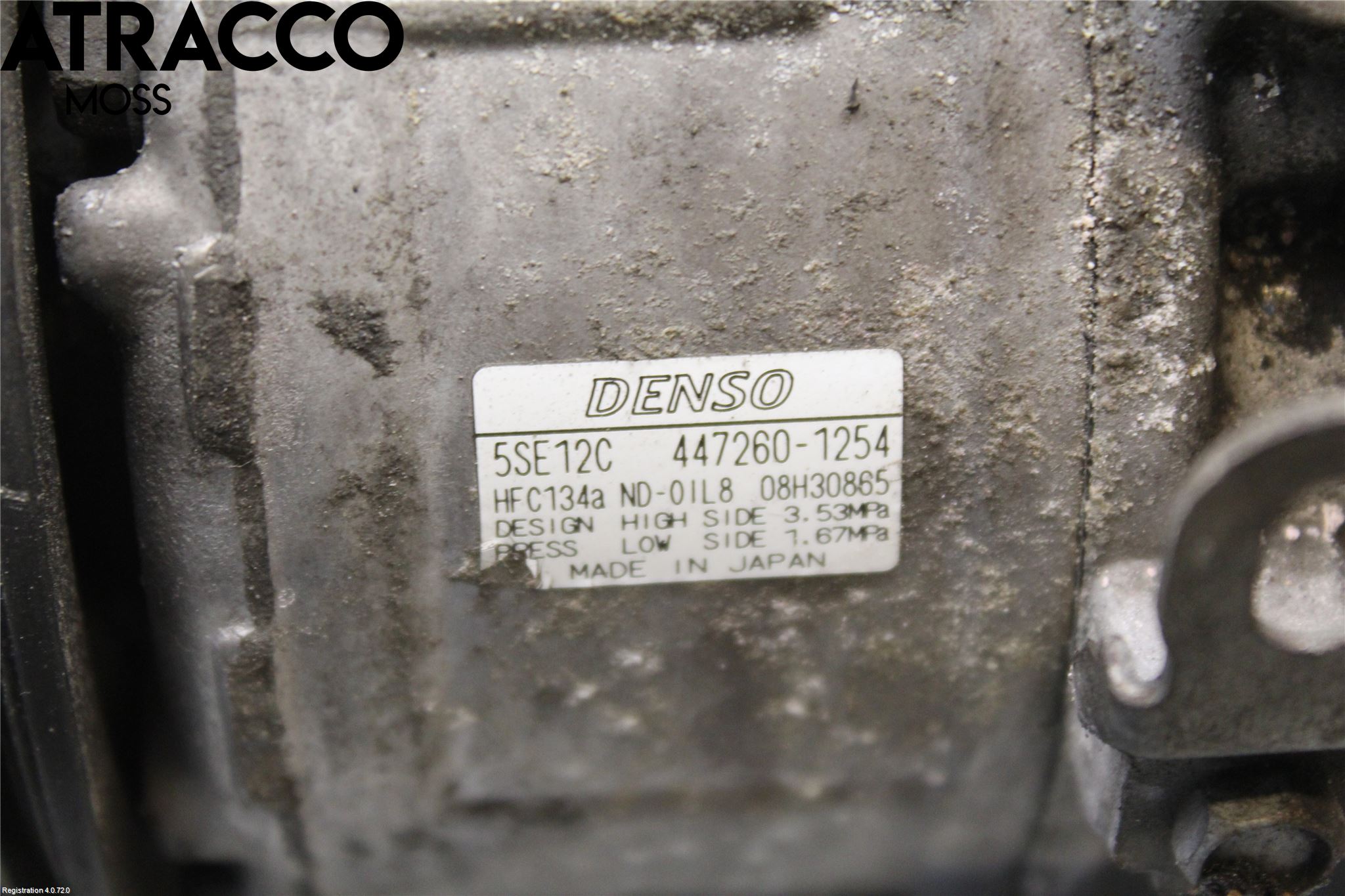 Toyota RAV 4 06-12 Varme Ac Kompressor