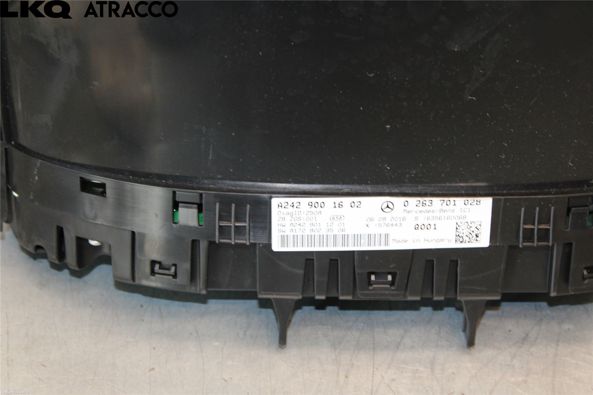 Mercedes-Benz MB B-KLASS (W246/W242) 12-19 Instr Kombinert