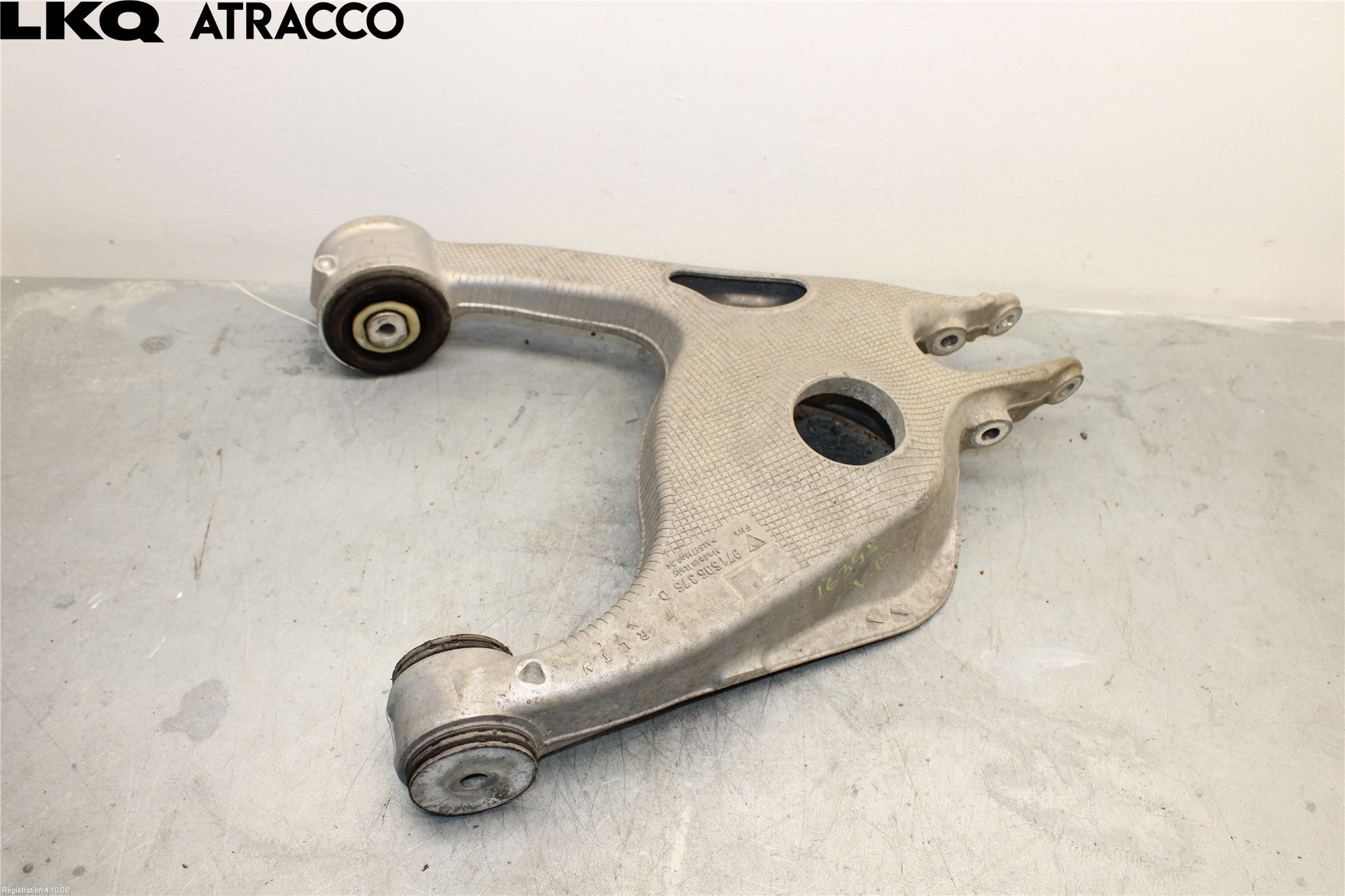 Porsche PANAMERA 09- Bærearm Bak Venstre