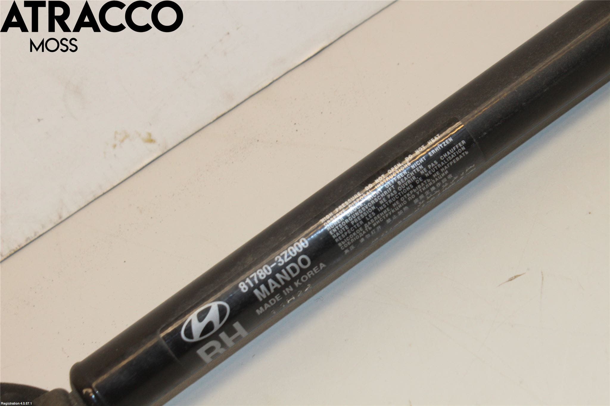 Hyundai i40 08-15 Bakluke Demper-Gassfjær