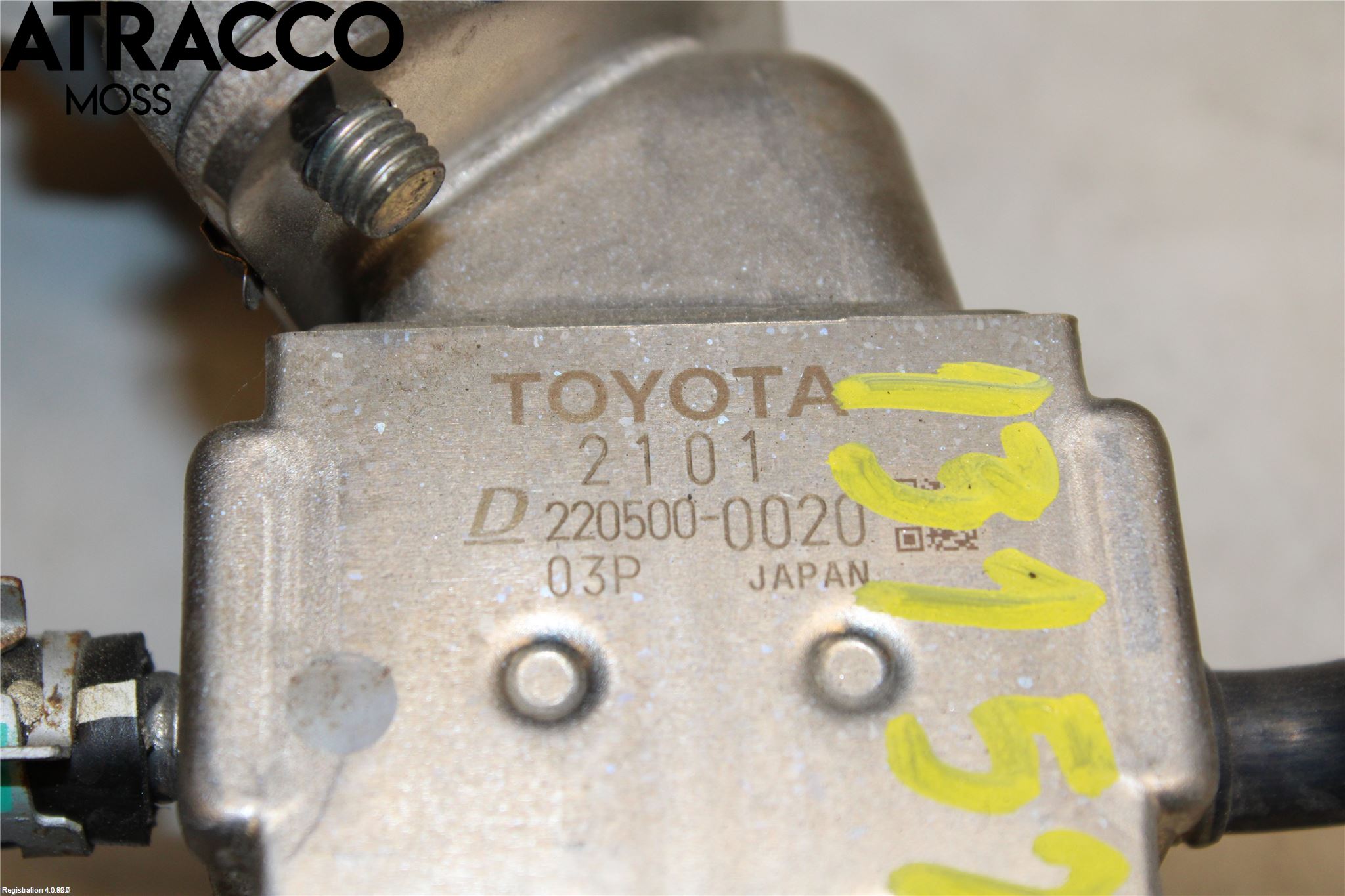 Toyota YARIS XP130 12-14 Egr Ventil