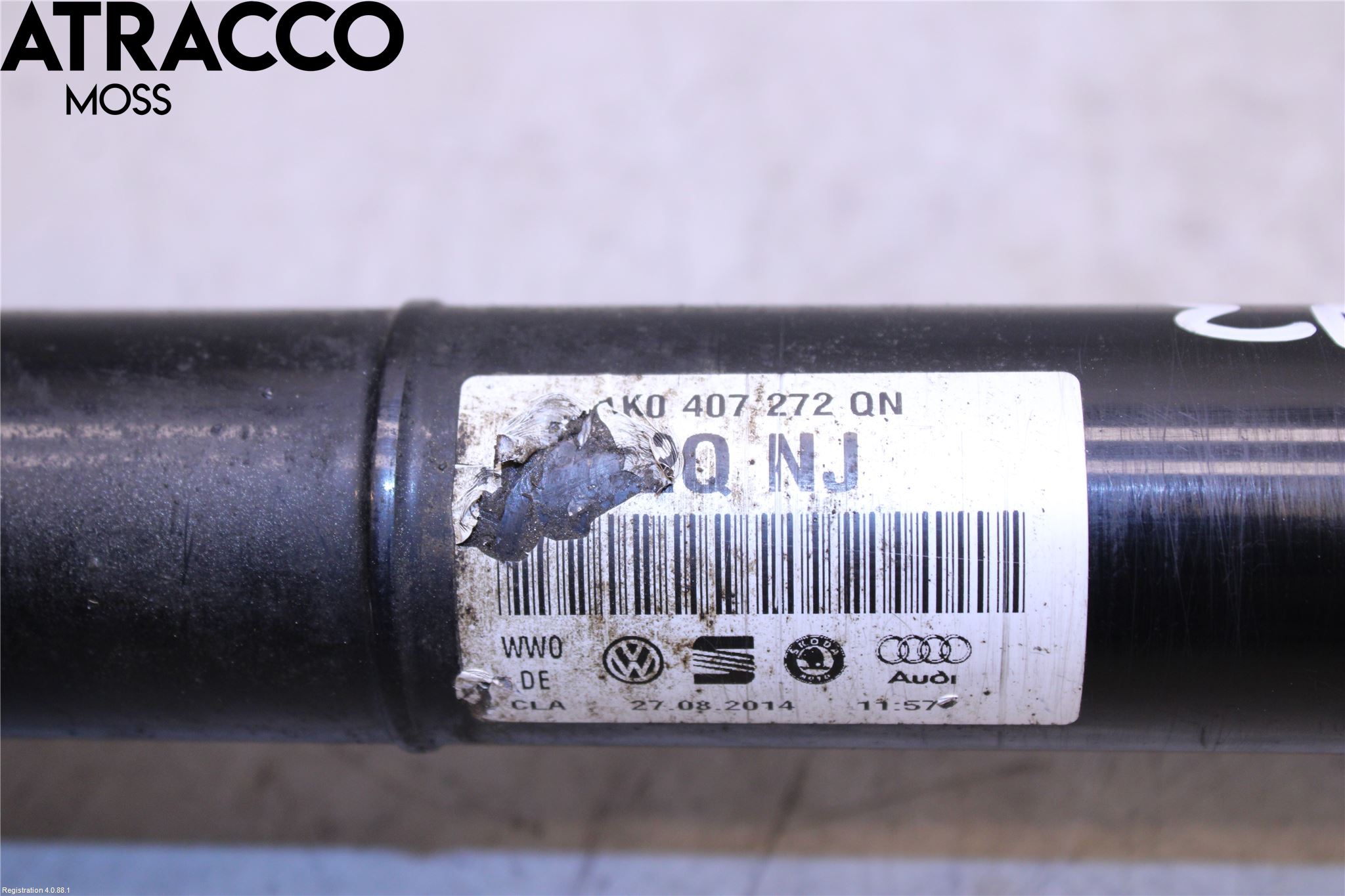 Volkswagen VW GOLF SPORTSVAN 15-20 Drivaksel Foran Kompl Venstre