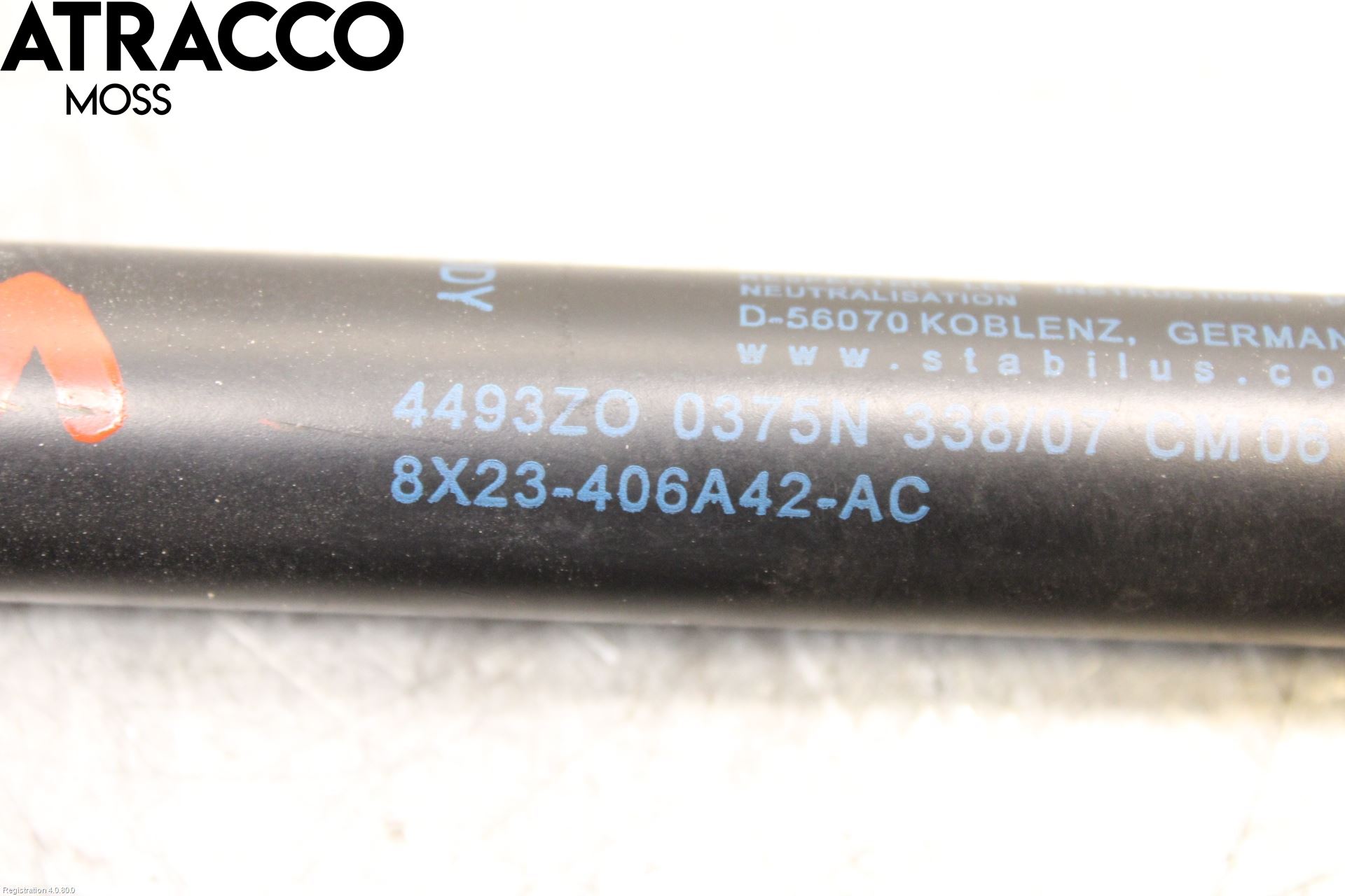 Jaguar XF 08-15 Bakluke Demper-Gassfjær