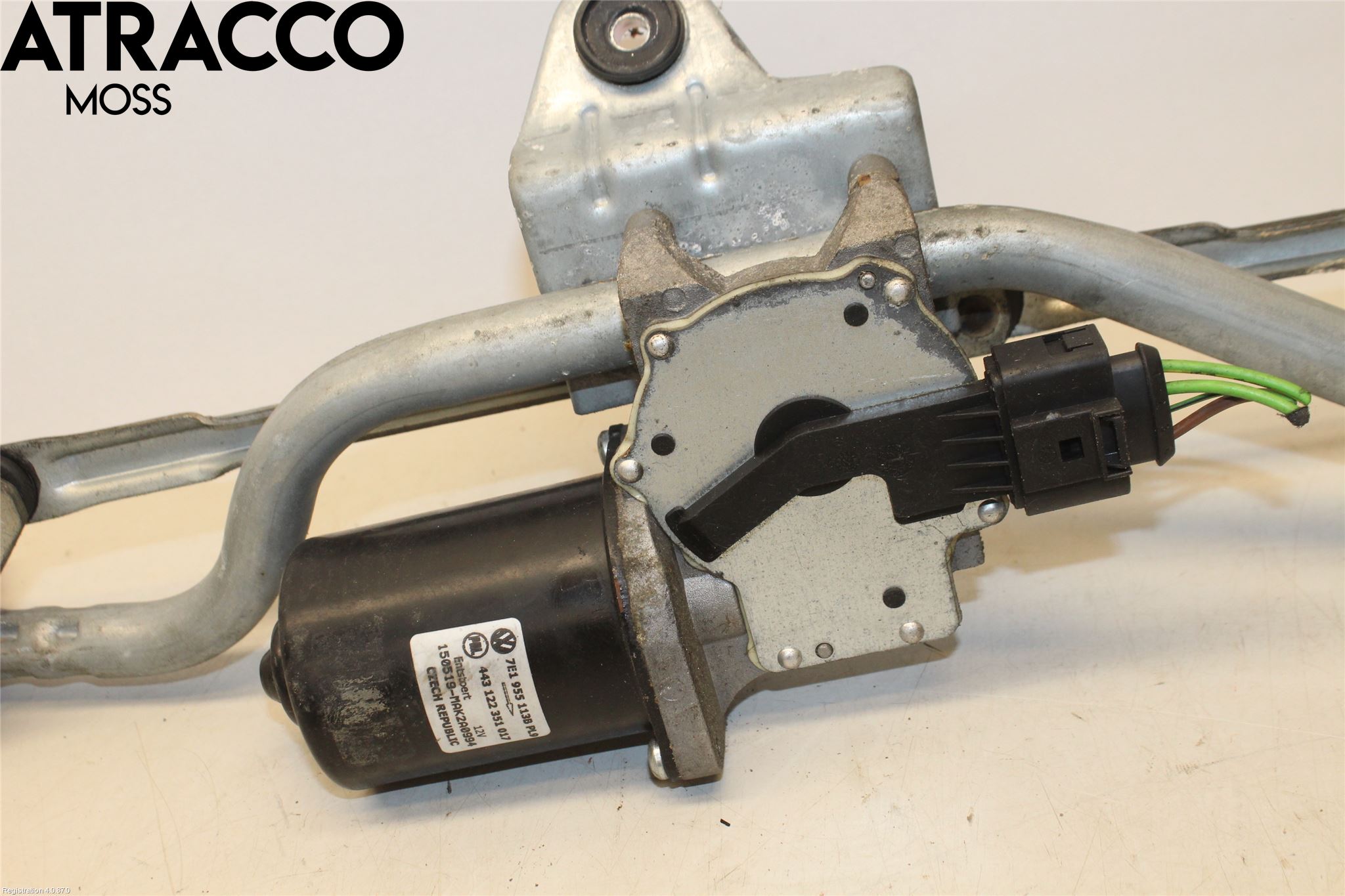 Volkswagen VW TRANSP/CARAVELLE (T6) 16-22 Viskermotor Frontrute