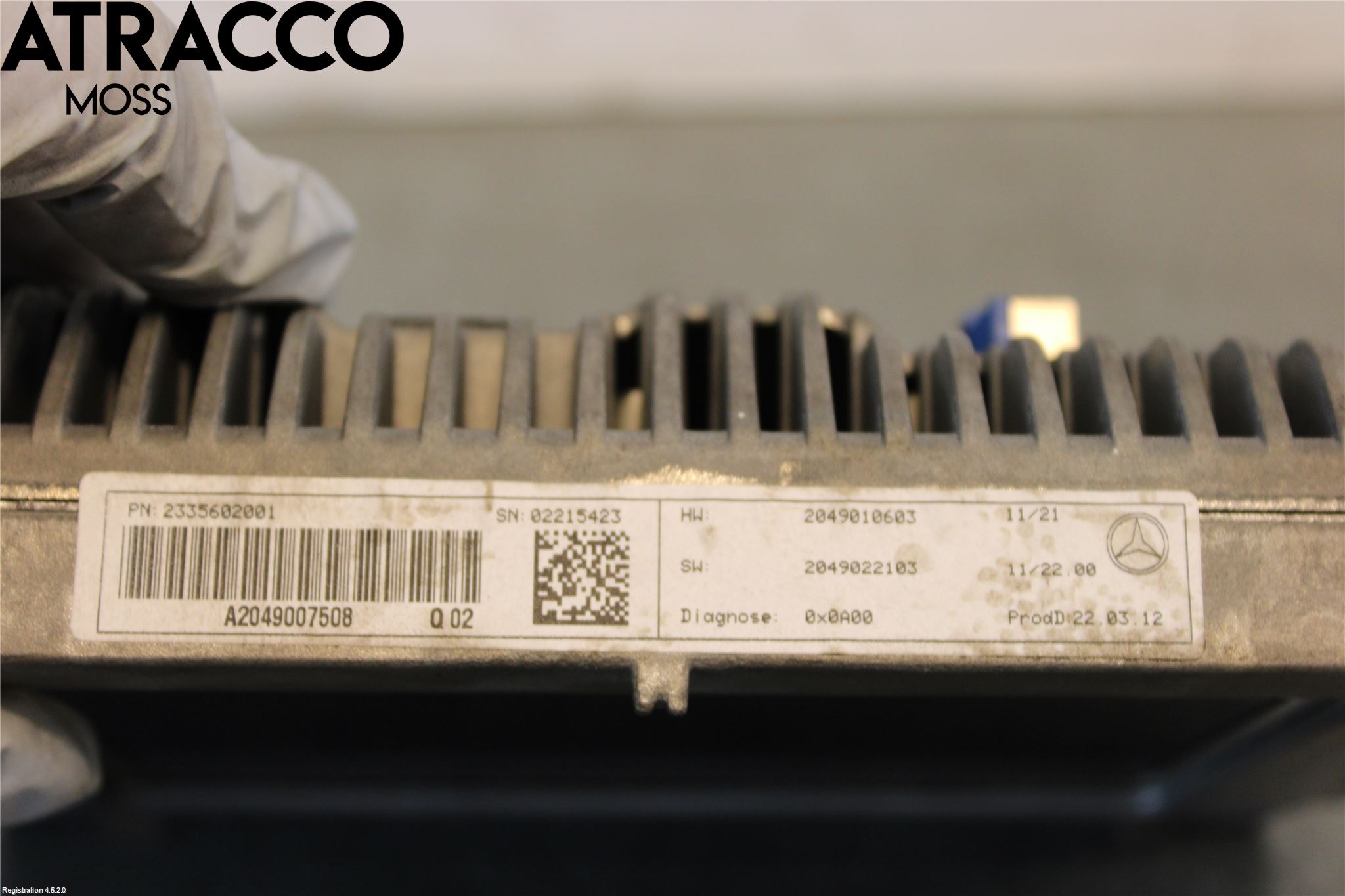 Mercedes-Benz MB C-KLASS (W204) 07-15 Kjørecomputer