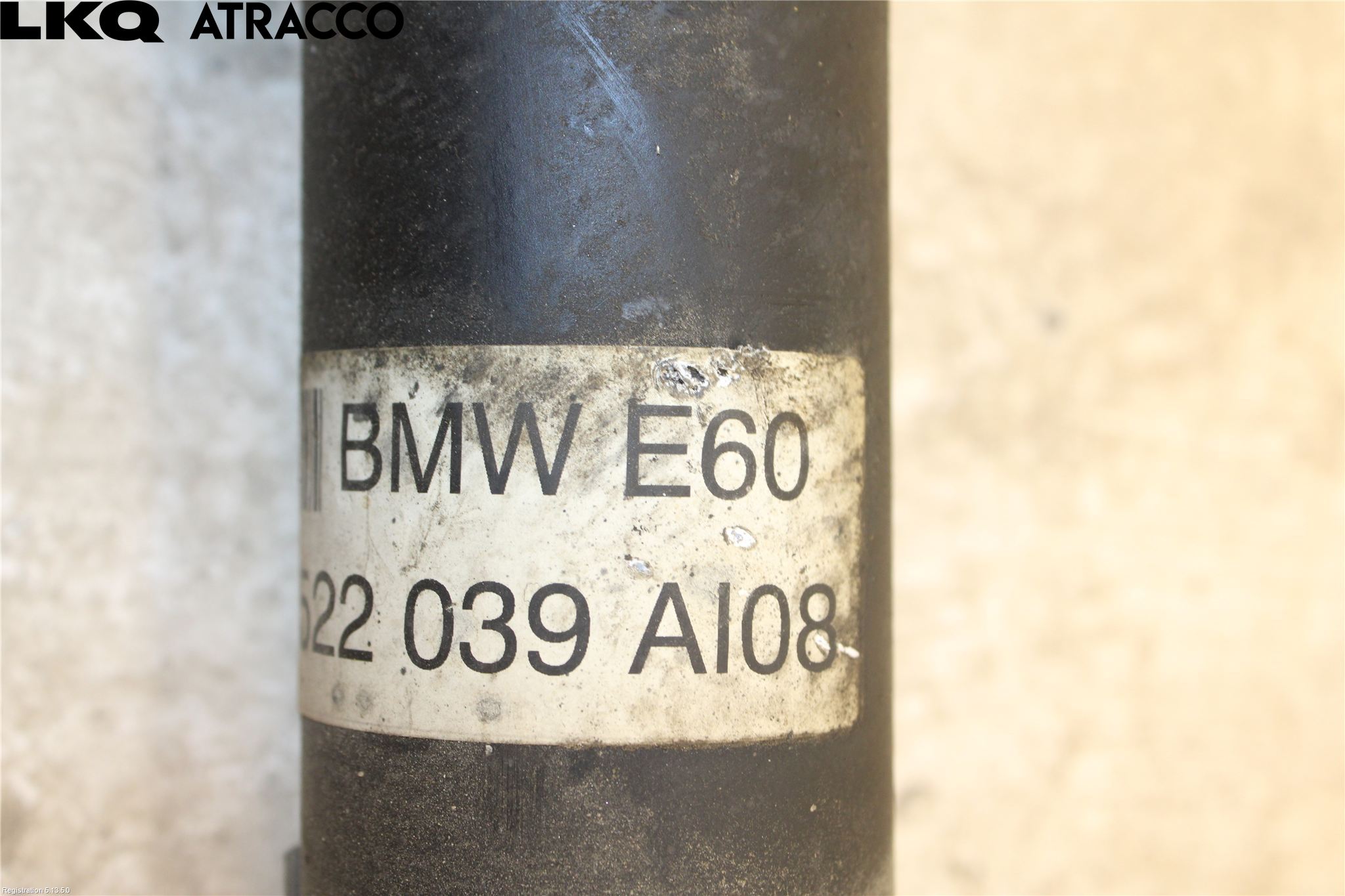 BMW 5 E60/61 Sed/Tou 02-10 Mellomaksel Kompl