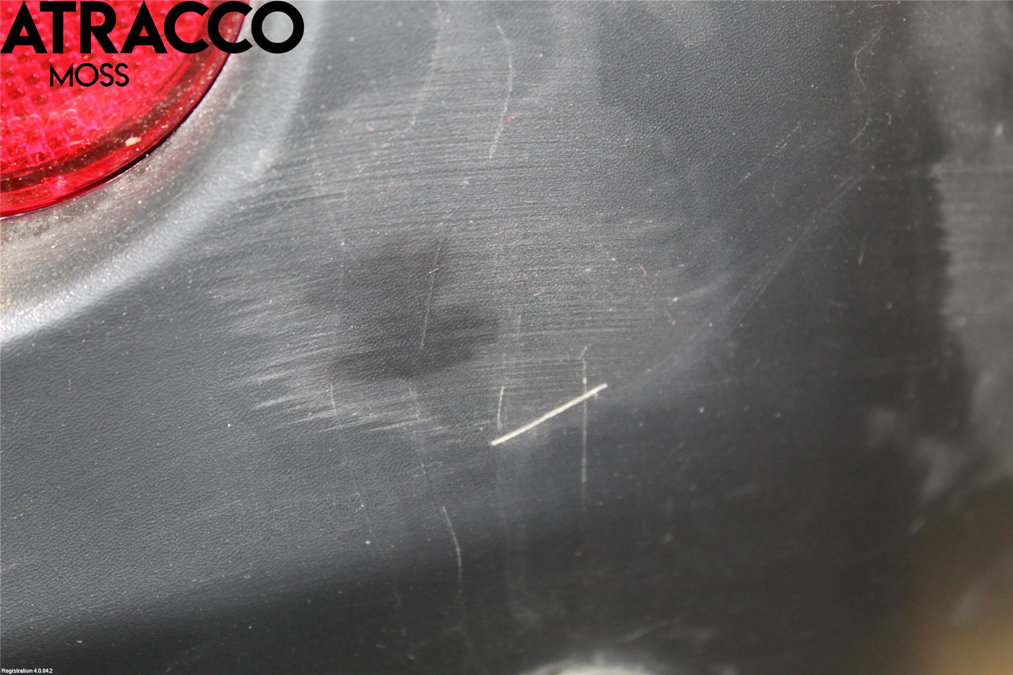 Nissan QASHQAI 10-14 Støtfanger Bak Overtrekk