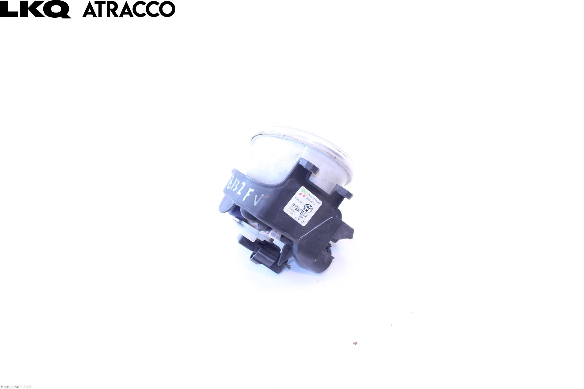 Toyota AURIS 10-12 Frontlykt-Kurve-Tåkelys