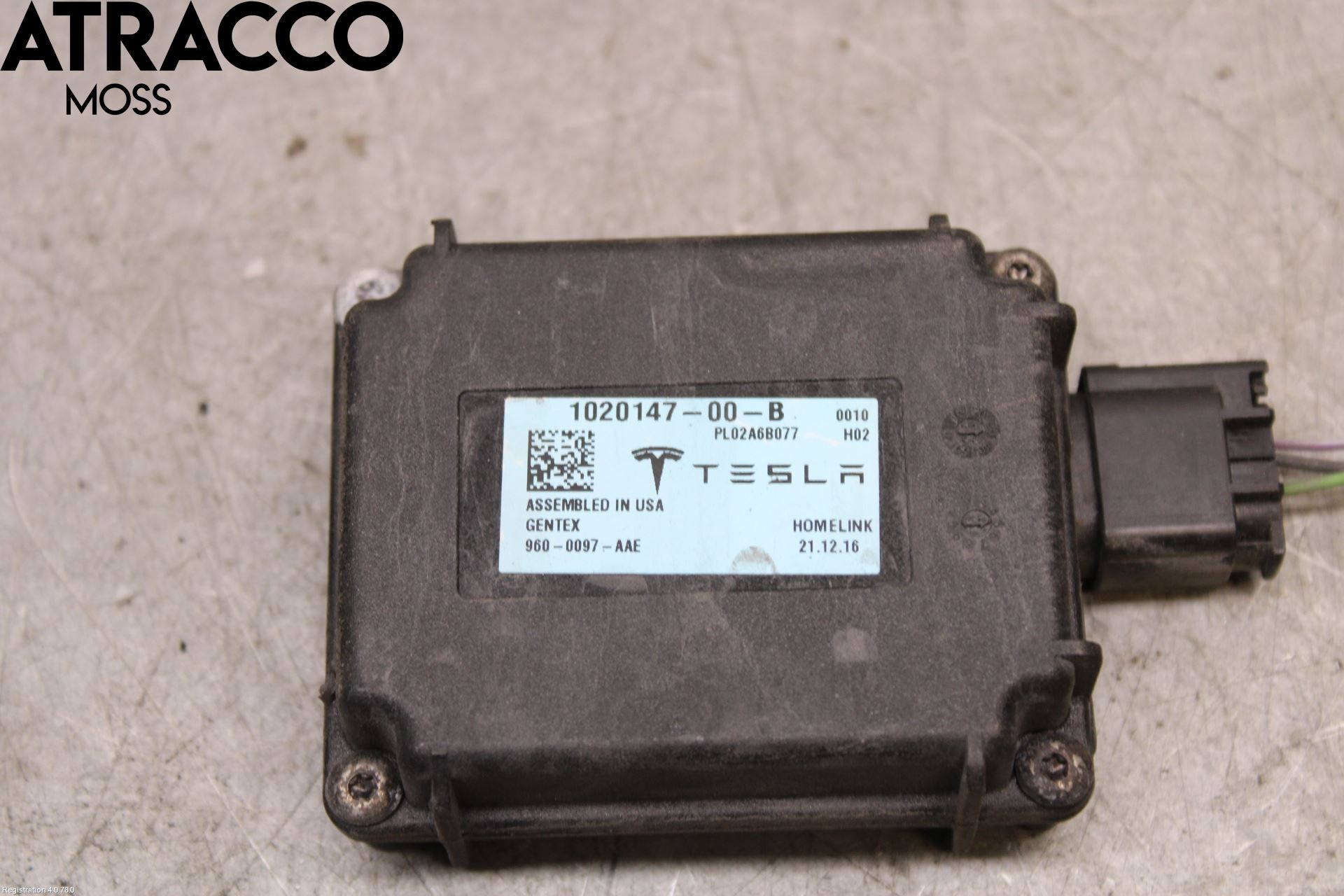 Tesla MODEL X 16- Styreenhet Øvrig