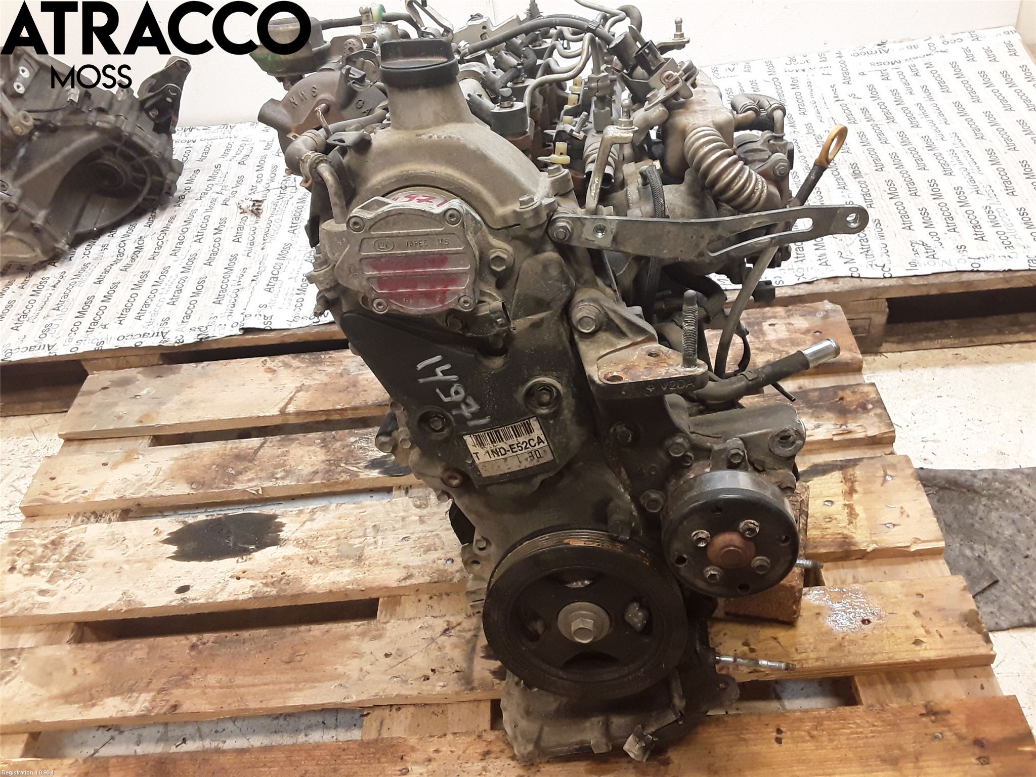 Toyota AURIS 10-12 Motor Diesel